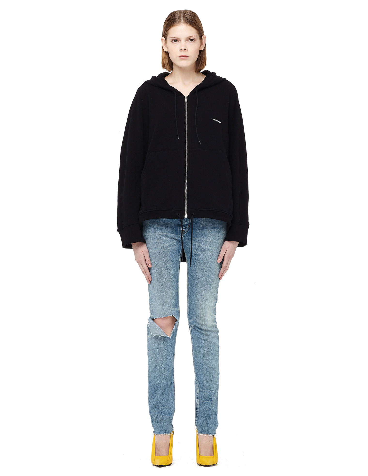 Balenciaga Ribbed Skinny Jeans