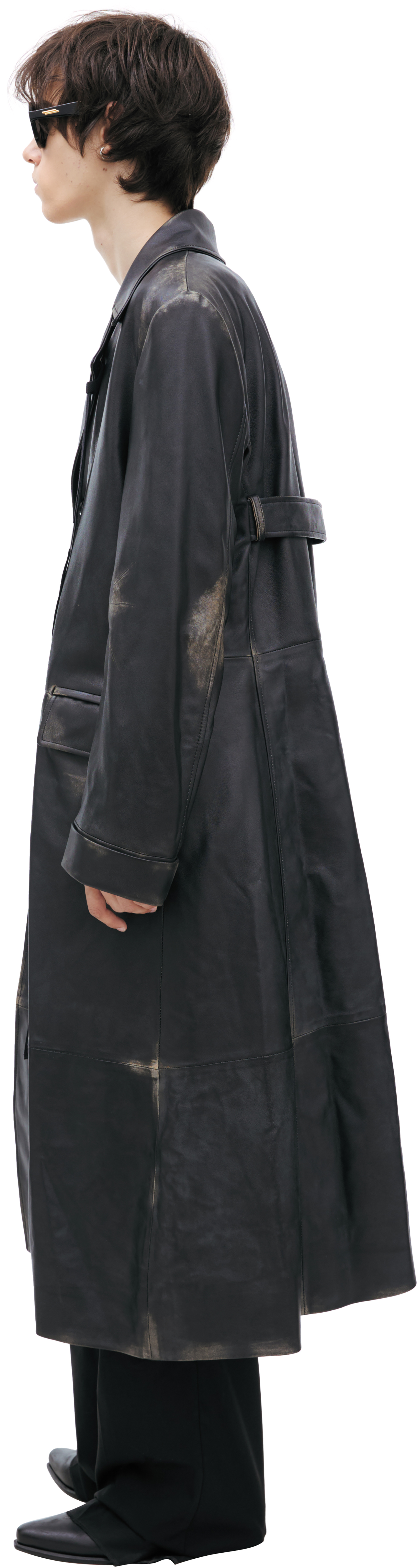 Ann Demeulemeester AILO Leather coat