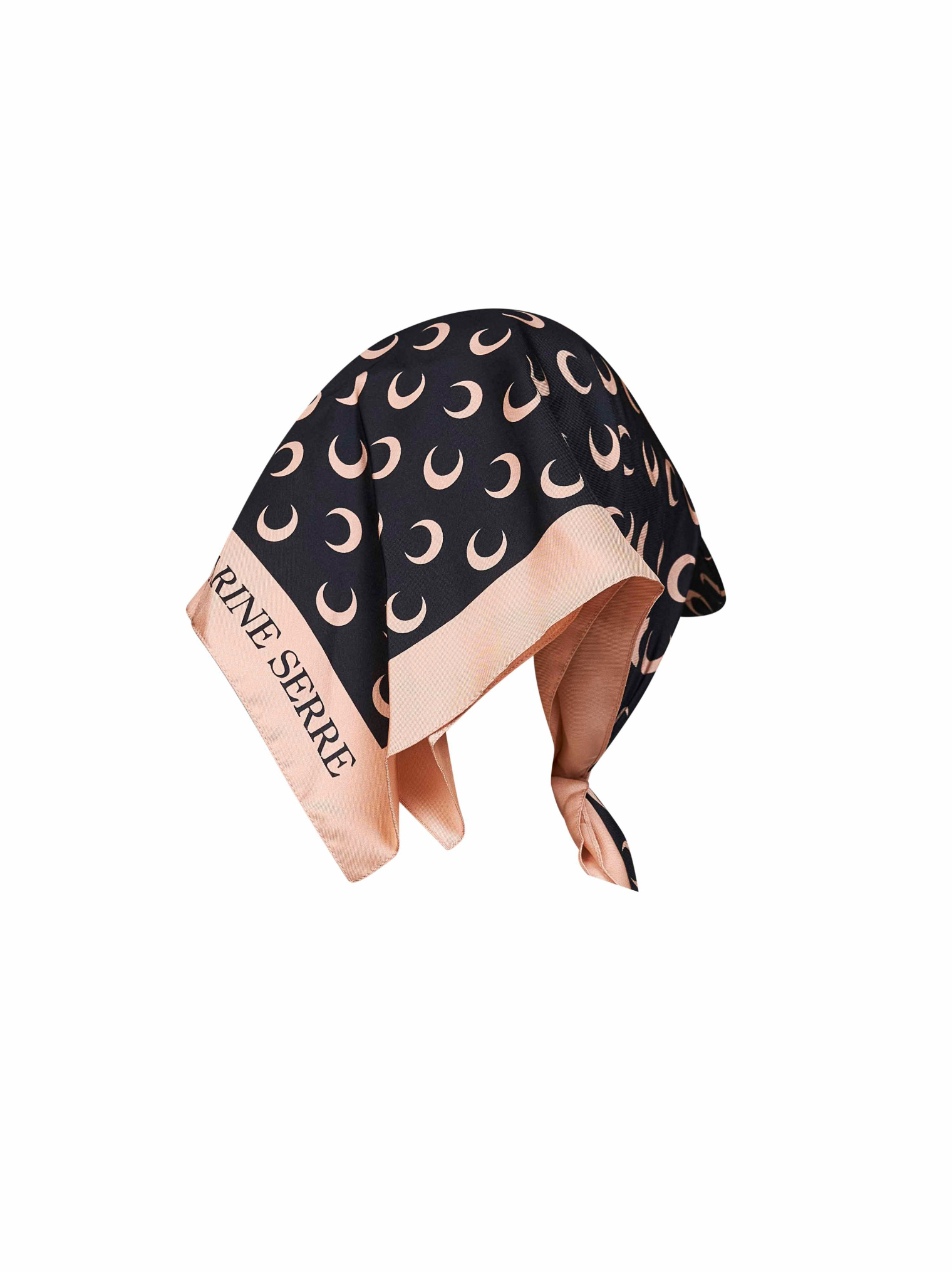 Buy MARINE SERRE men silk veiled cap for 560 online on SV77, UHG035A
