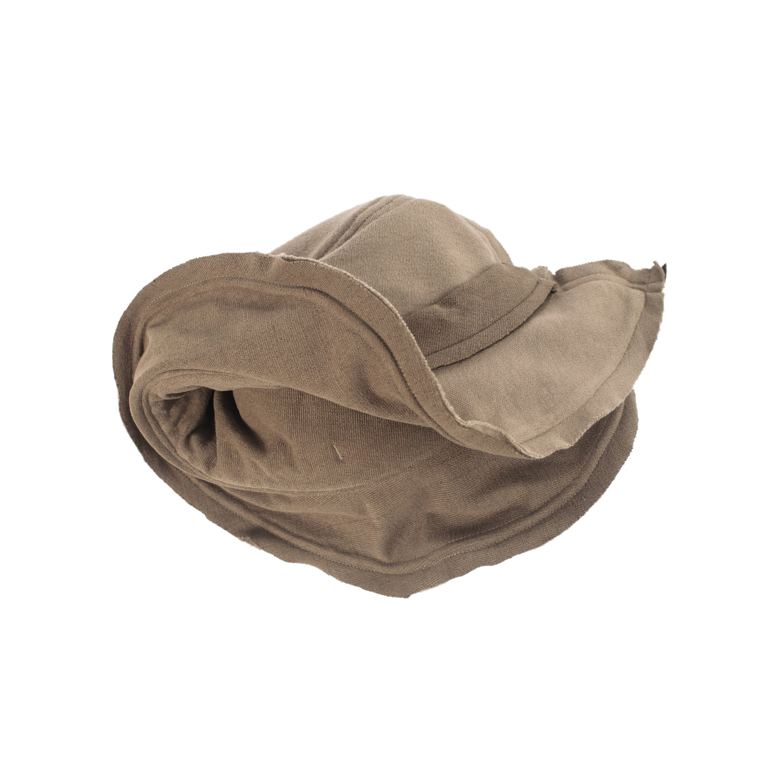 Hamcus Khaki Cotton Bucket Hat