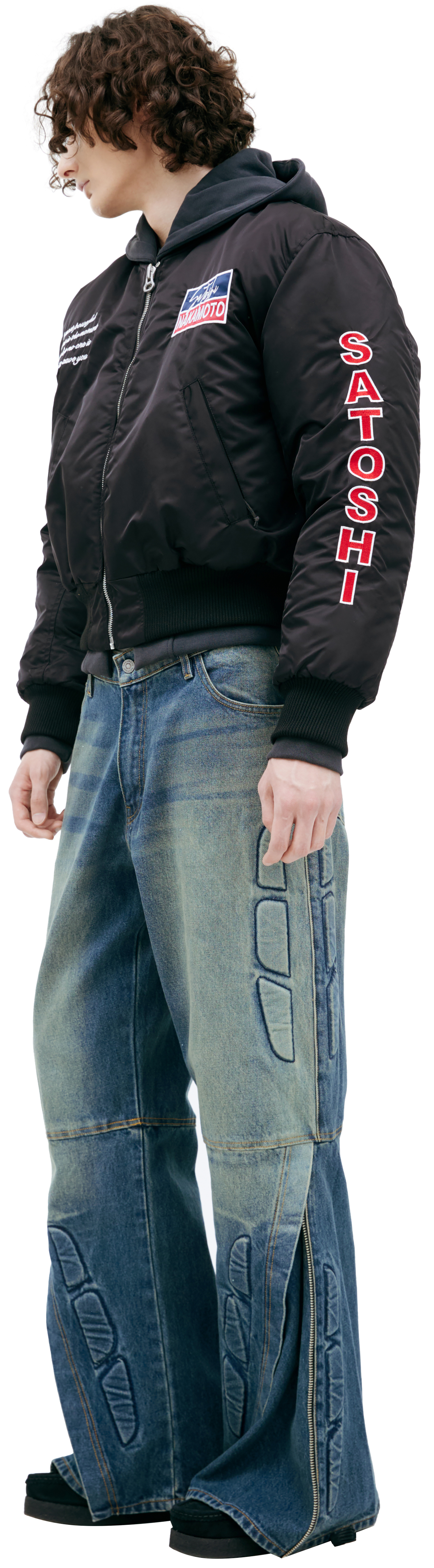 Satoshi Nakamoto Jacket with patches