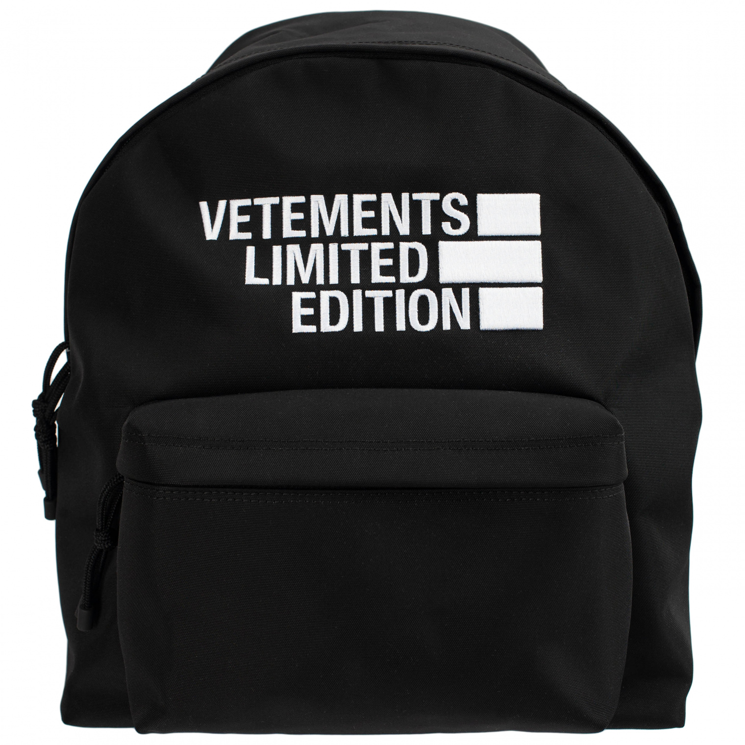VETEMENTS Limited Edition Black Backpack