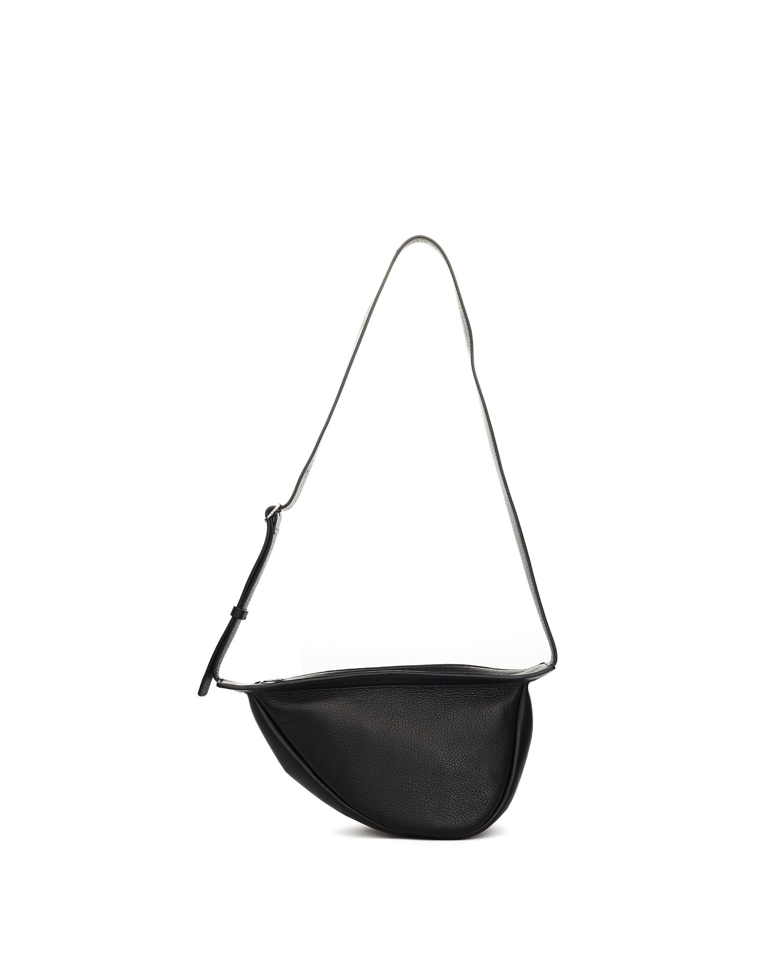 The Row Black Slouchy Banana Small Bag