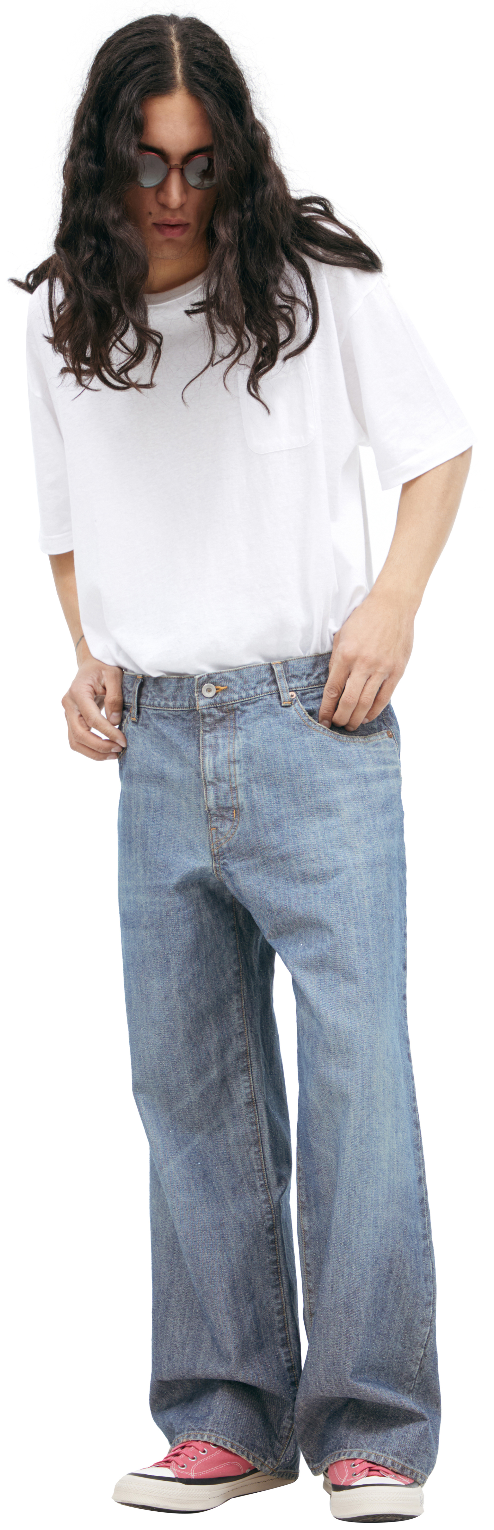 Doublet Wide cotton jeans