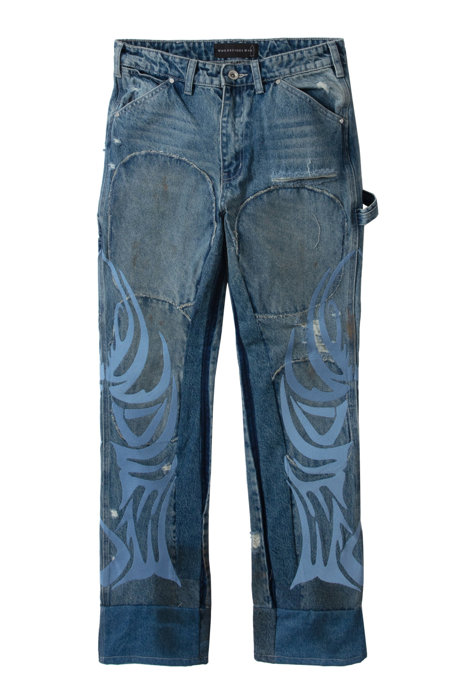 Who Decides War WDW Winged Carpenter Denim Pants