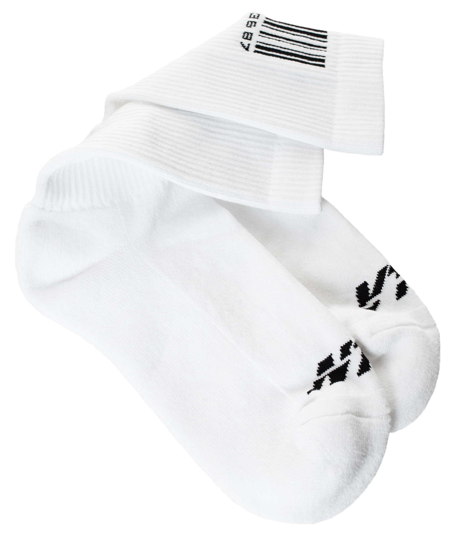 VTMNTS White Barcode Socks