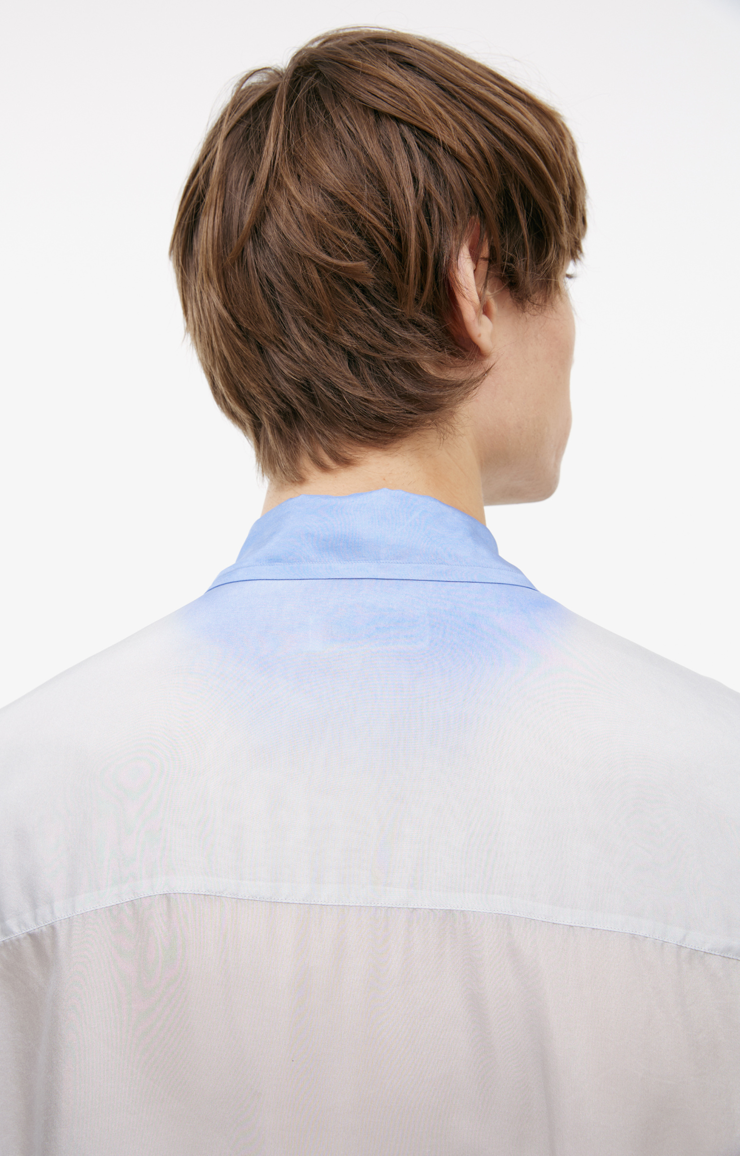 Dries Van Noten Gradient silk shirt