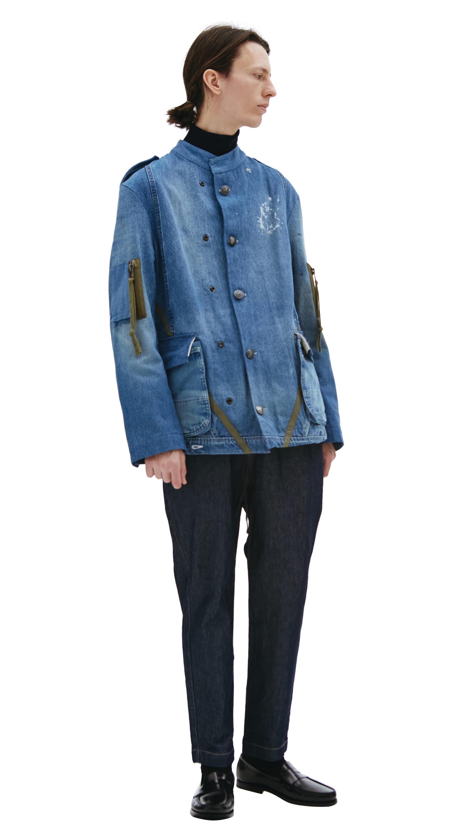 Greg Lauren Officer Ollie denim Jacket