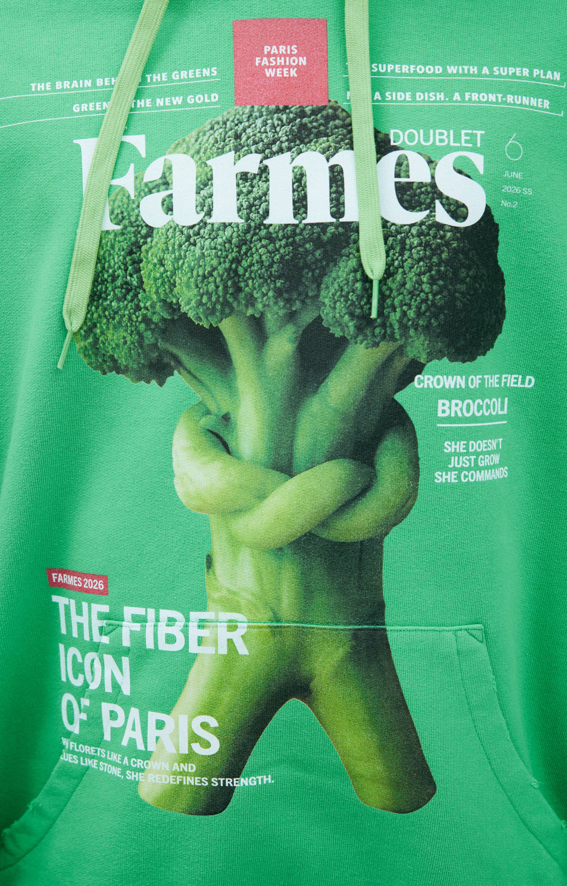 Doublet FARMES MAGAZINE Hoodie
