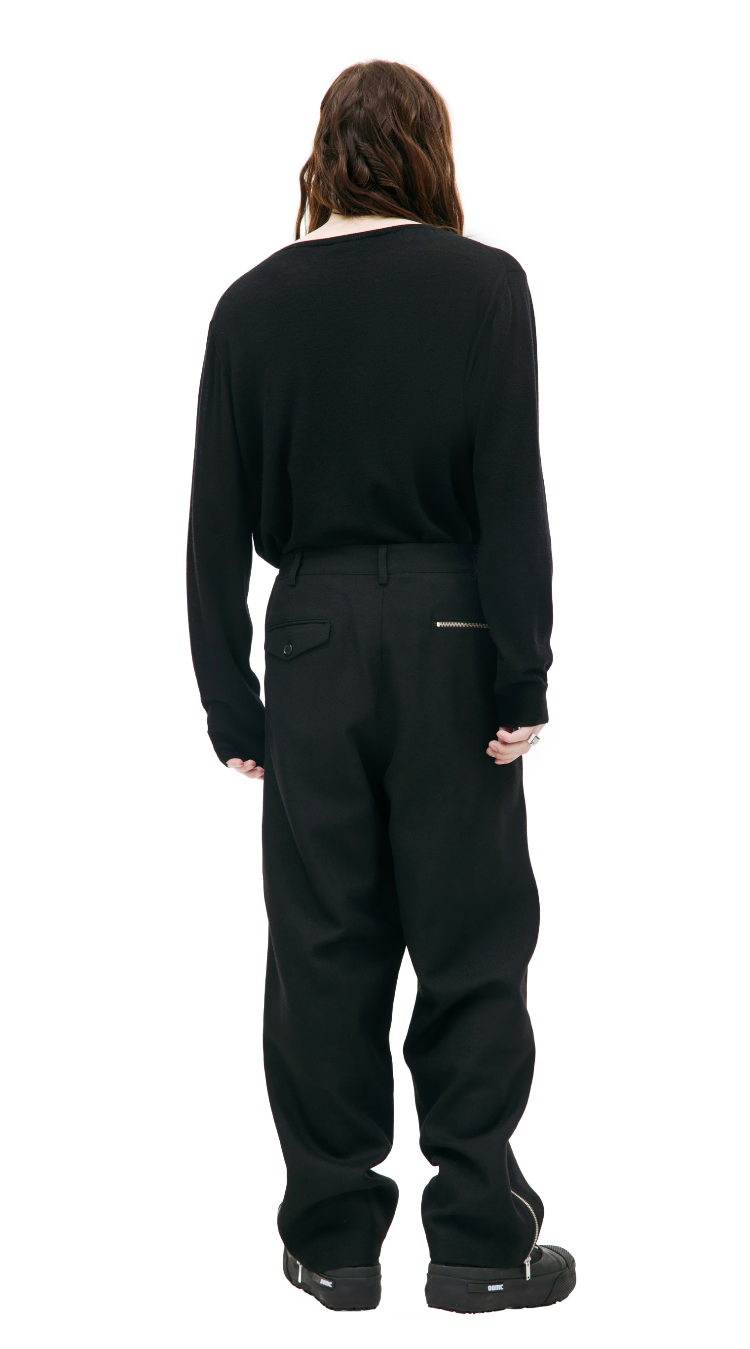 Undercover Wool zip trousers