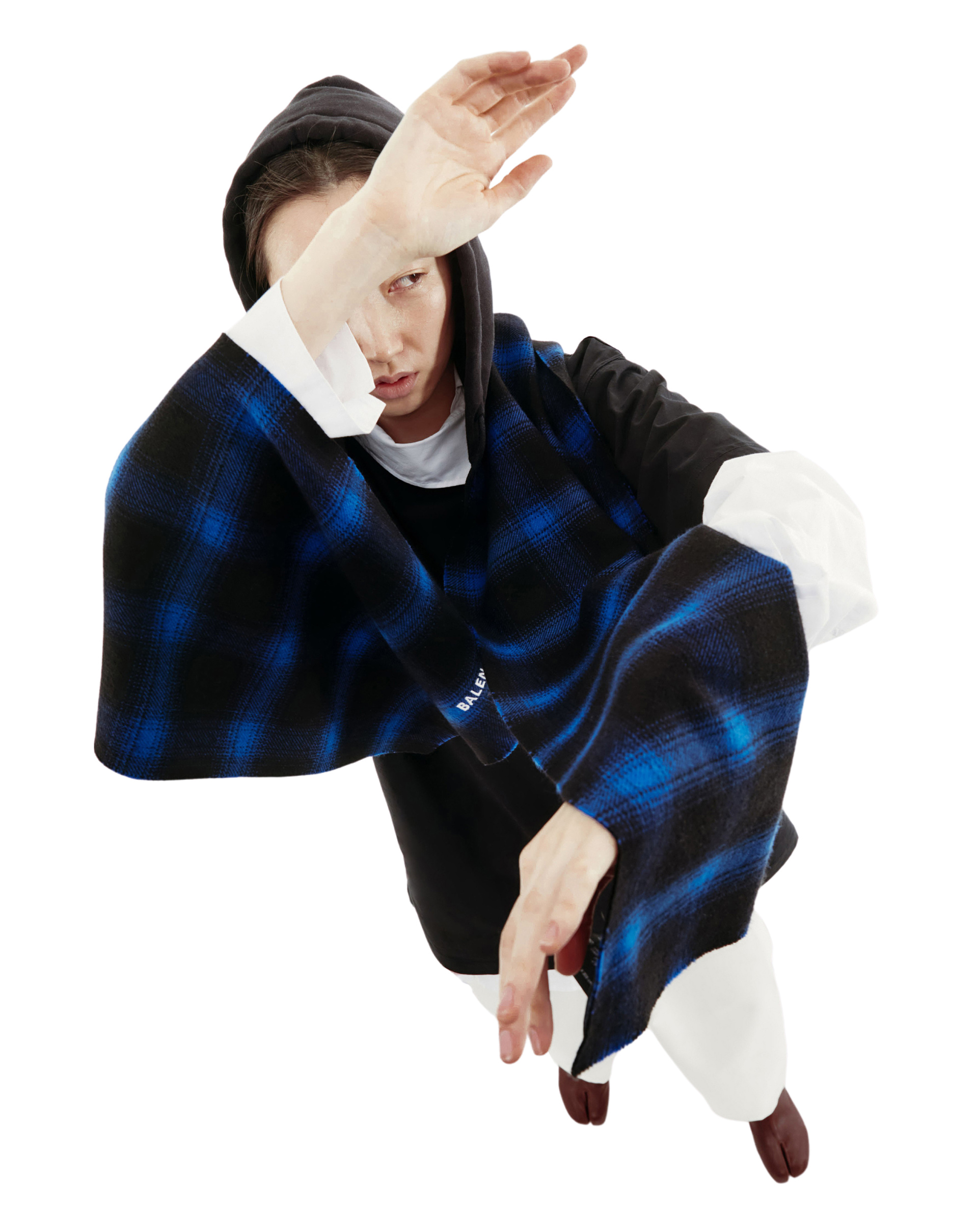 Balenciaga Scarf With Hood