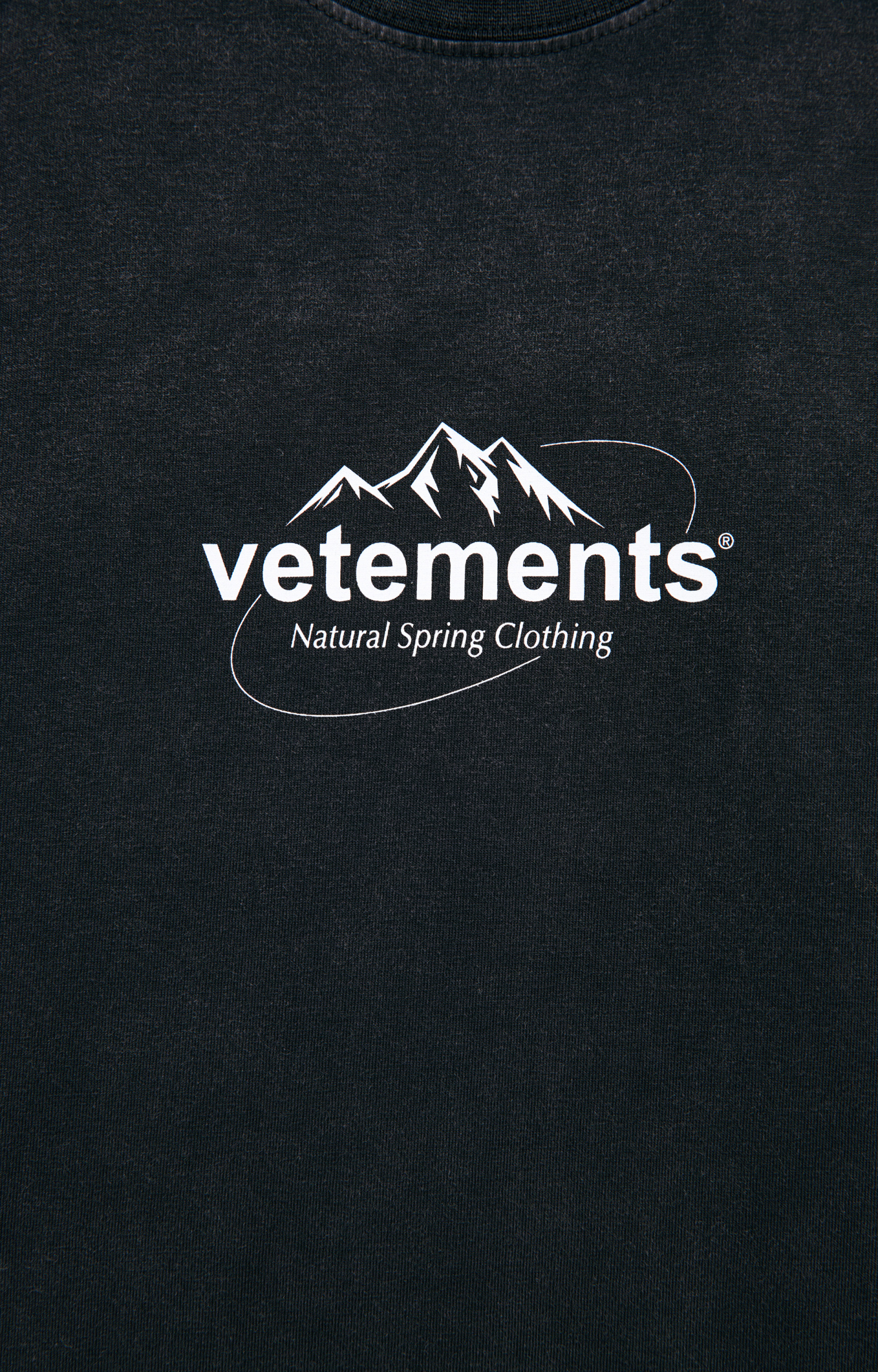 VETEMENTS Oversize logo t-shirt