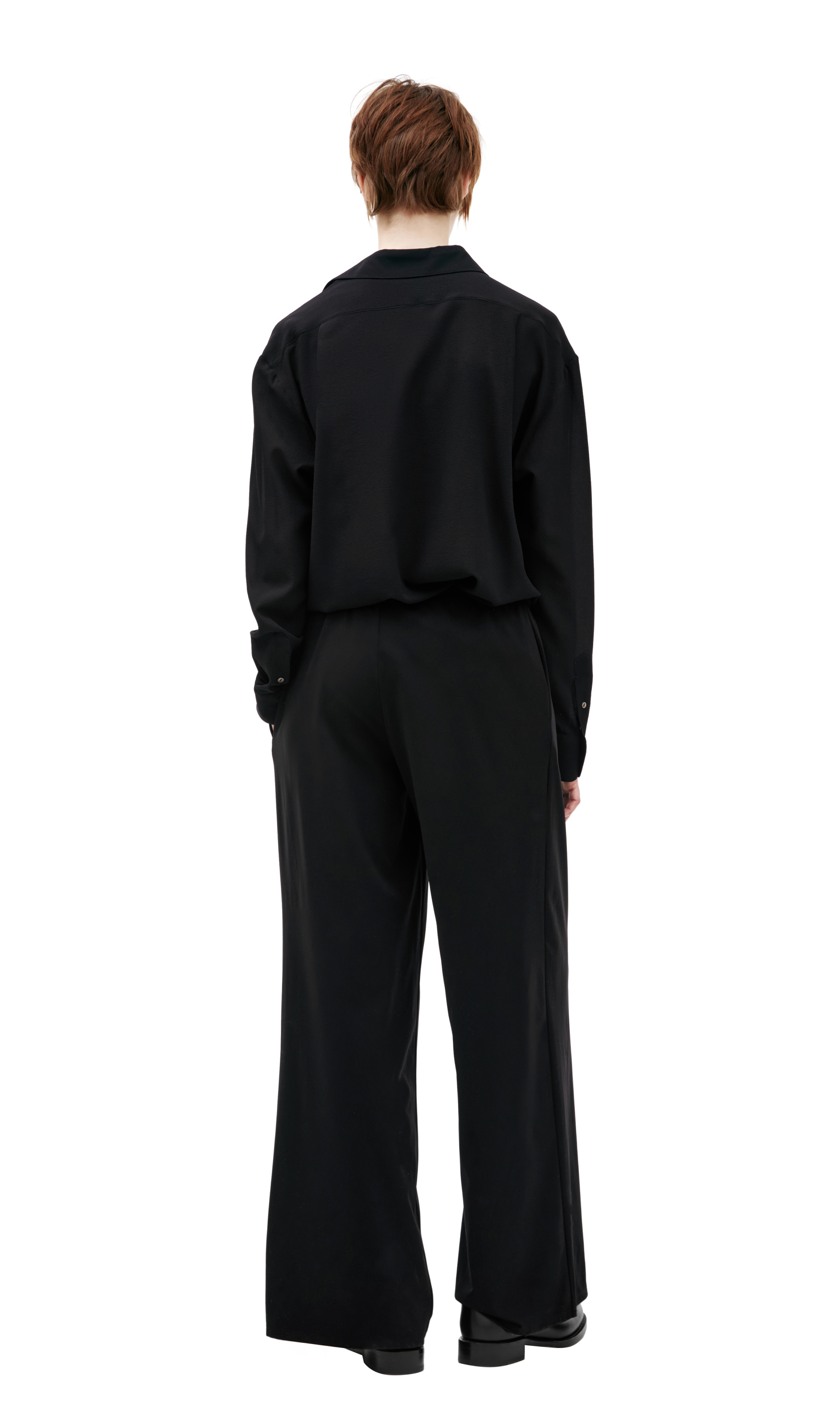 The Row Straight trousers with drawstring