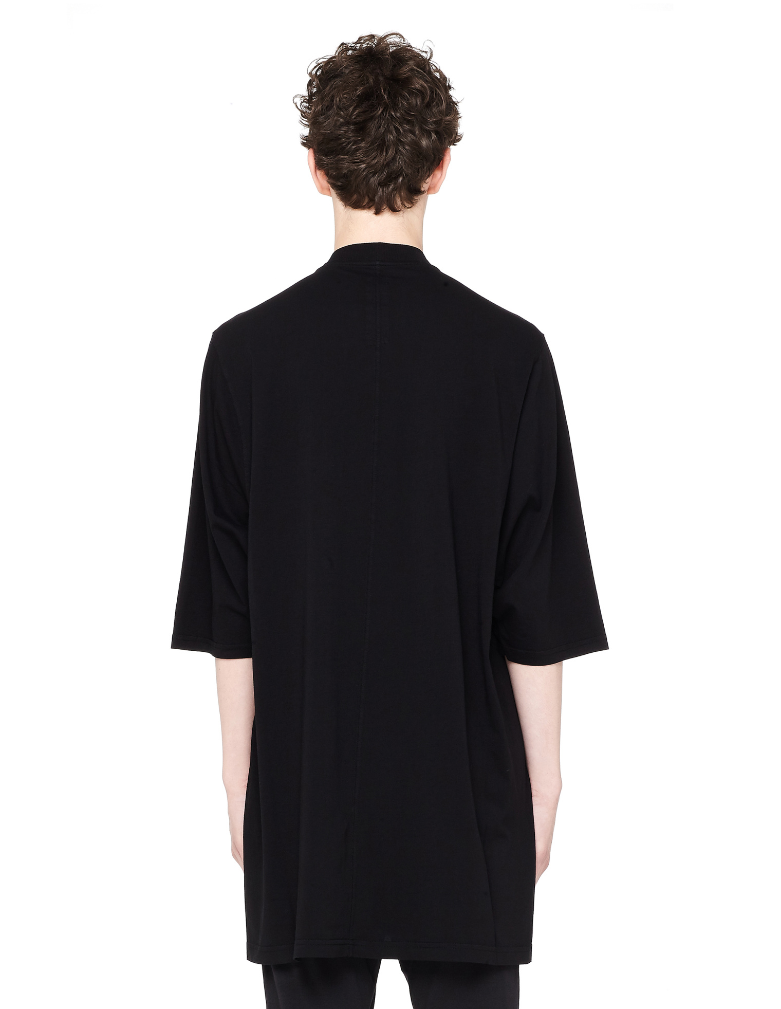 DRKSHDW by Rick Owens Хлопковая футболка с расклешенными рукавами