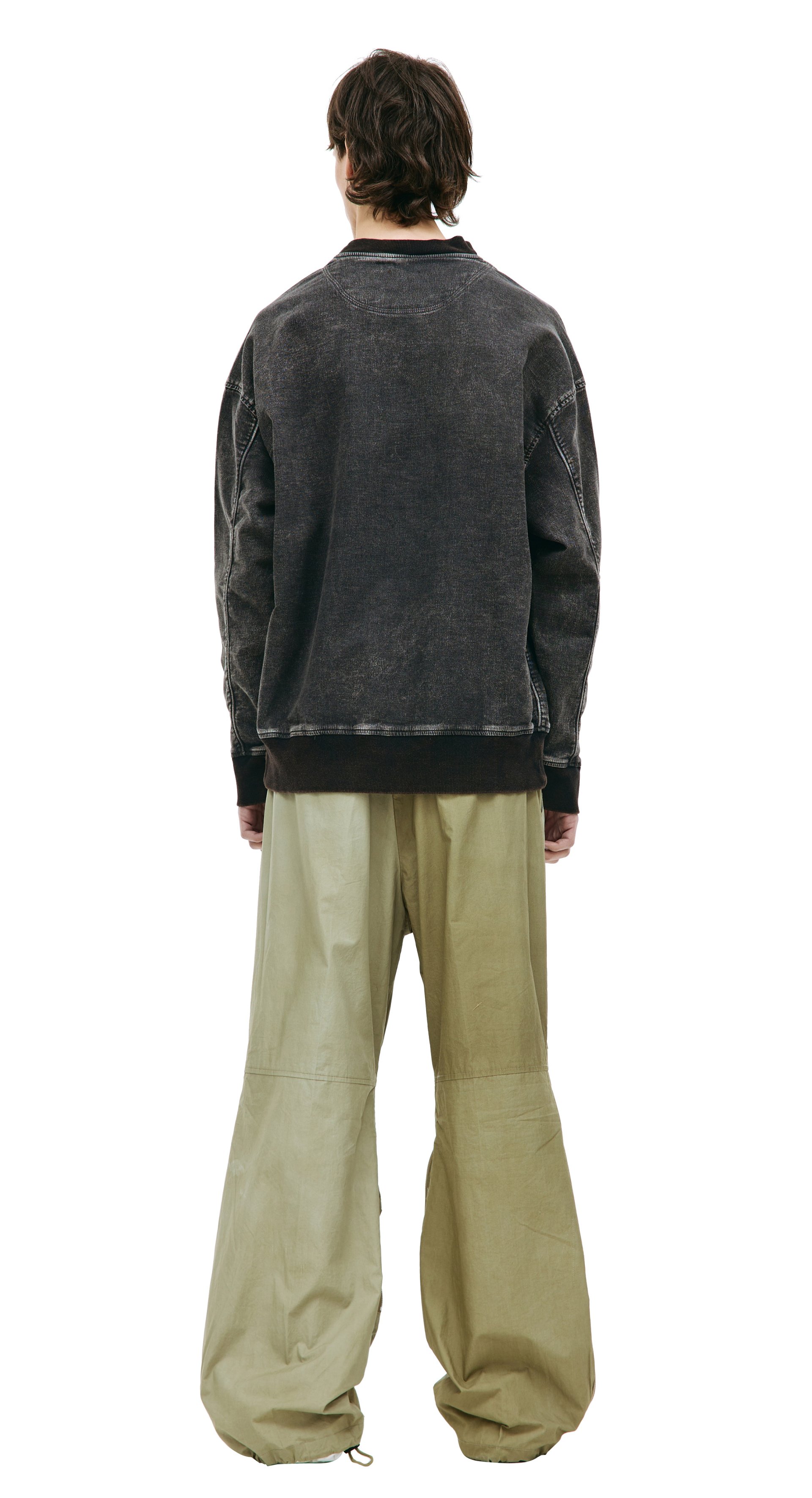 Diesel Grey \'D-KRIB-NE\' sweatshirt