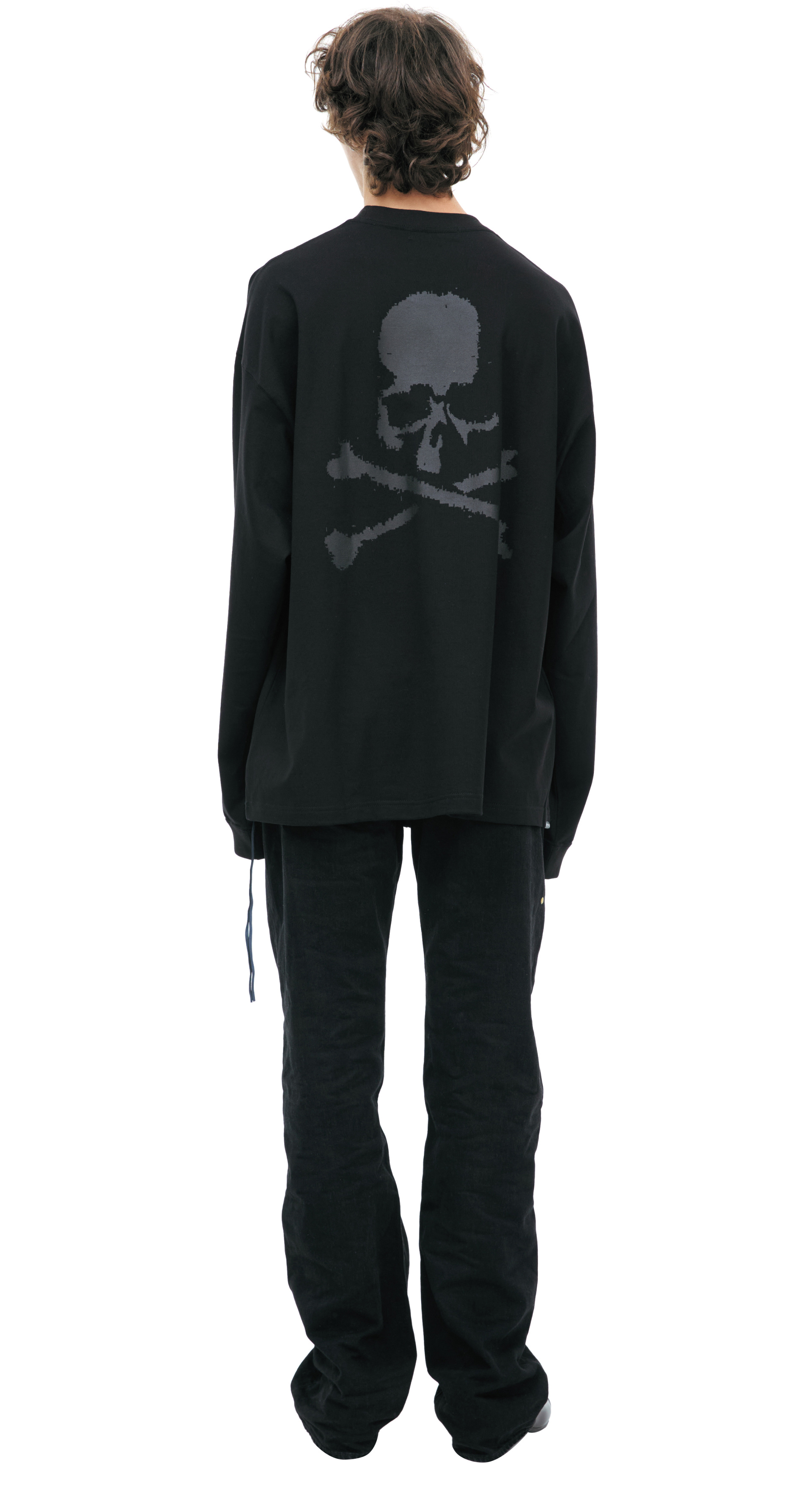 Mastermind WORLD Black sweatshirt with a logo