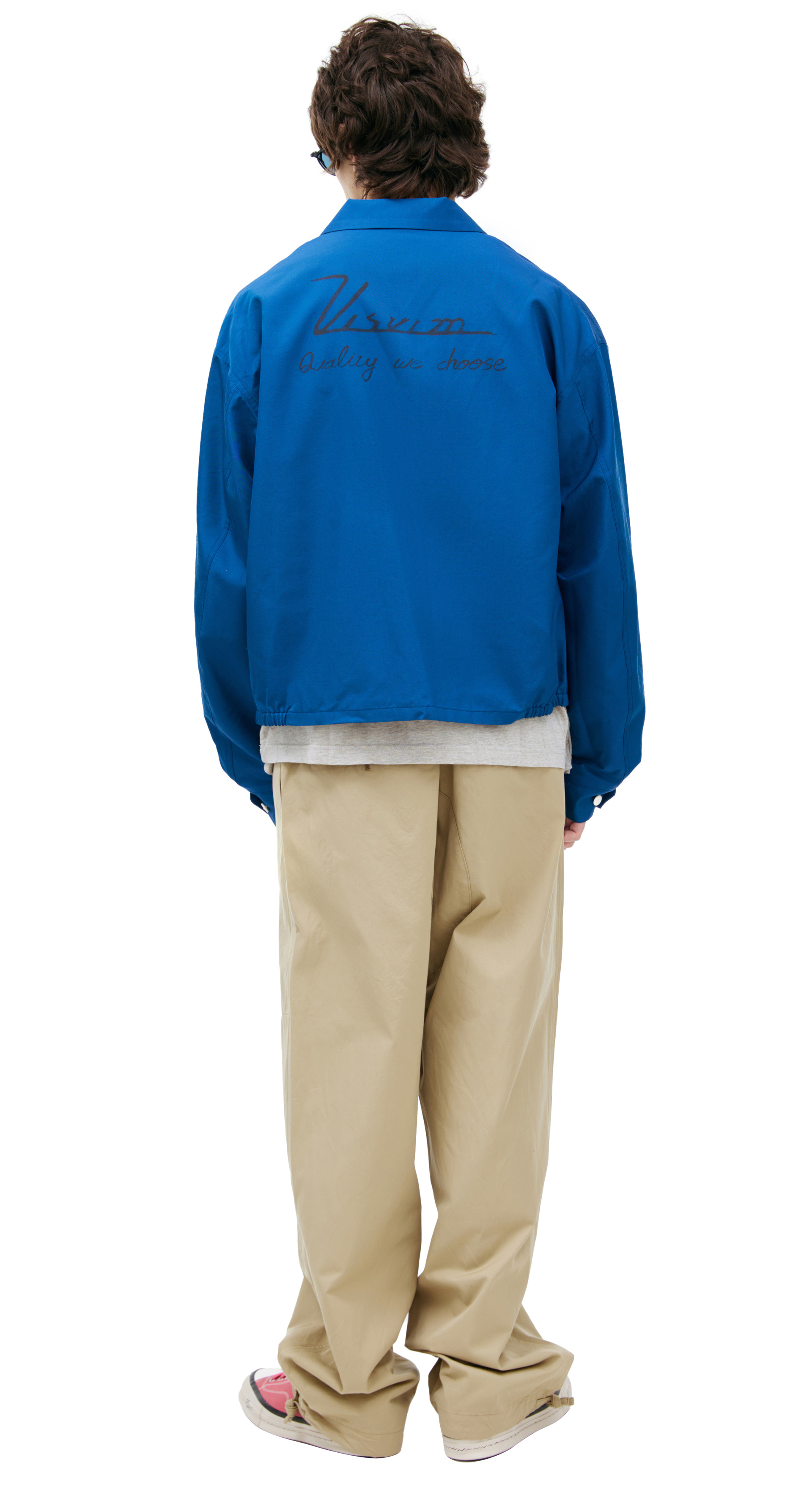 visvim Blue logo jacket
