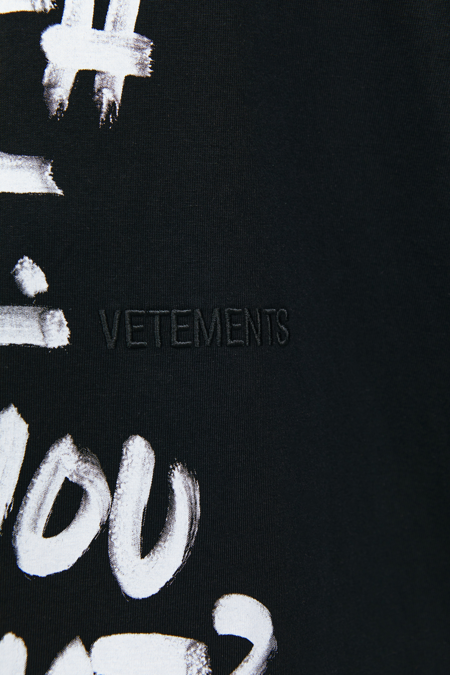 VETEMENTS The Flats Earth T-shirt