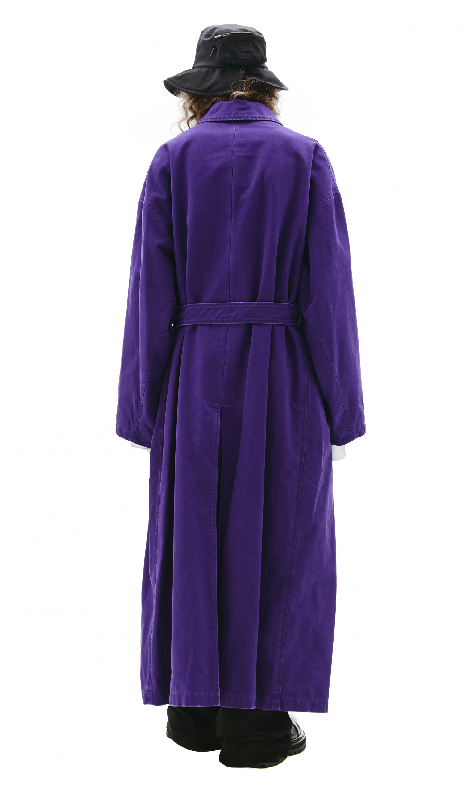 Raf Simons Purple Oversize Coat