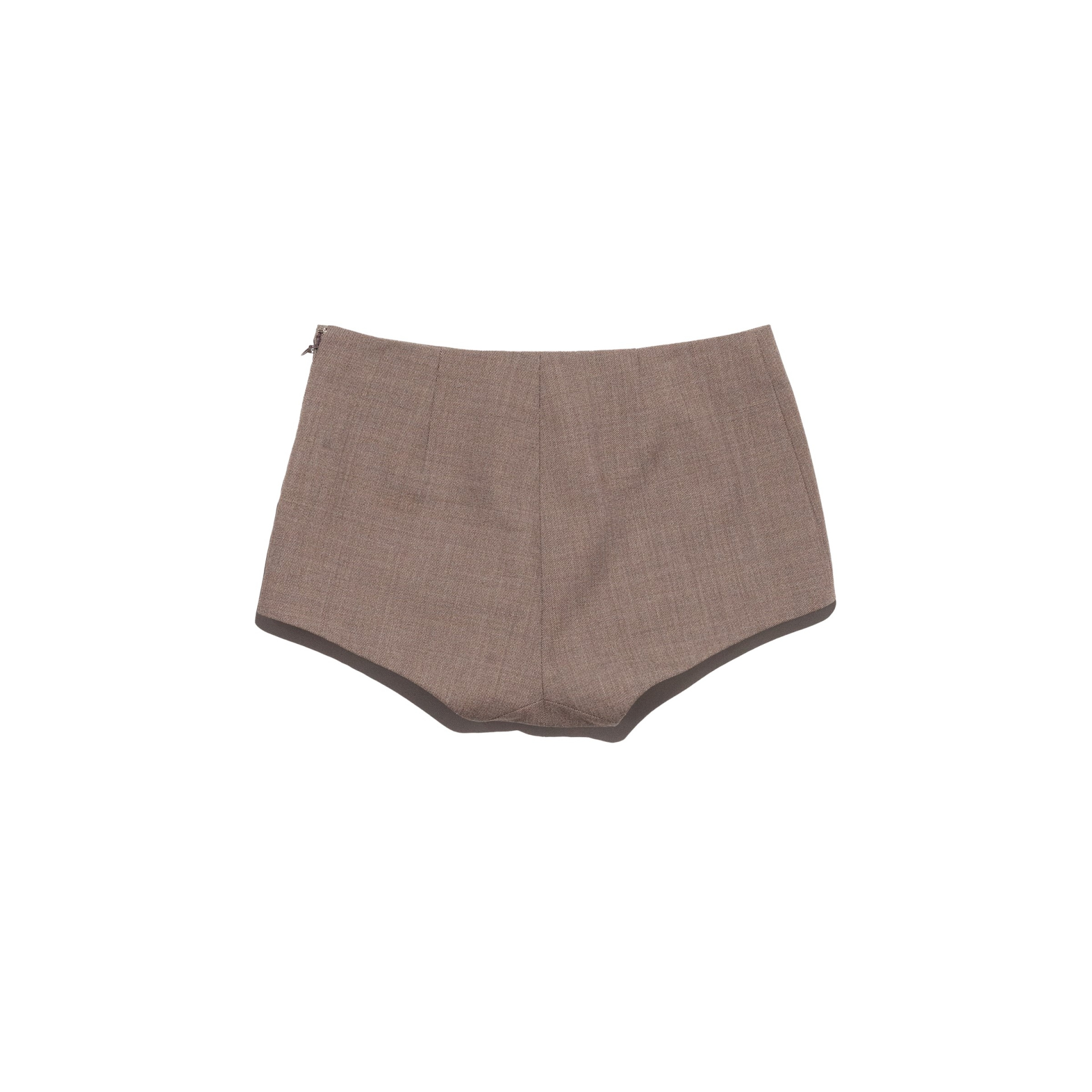 Enfants Riches Déprimés Beige wool shorts