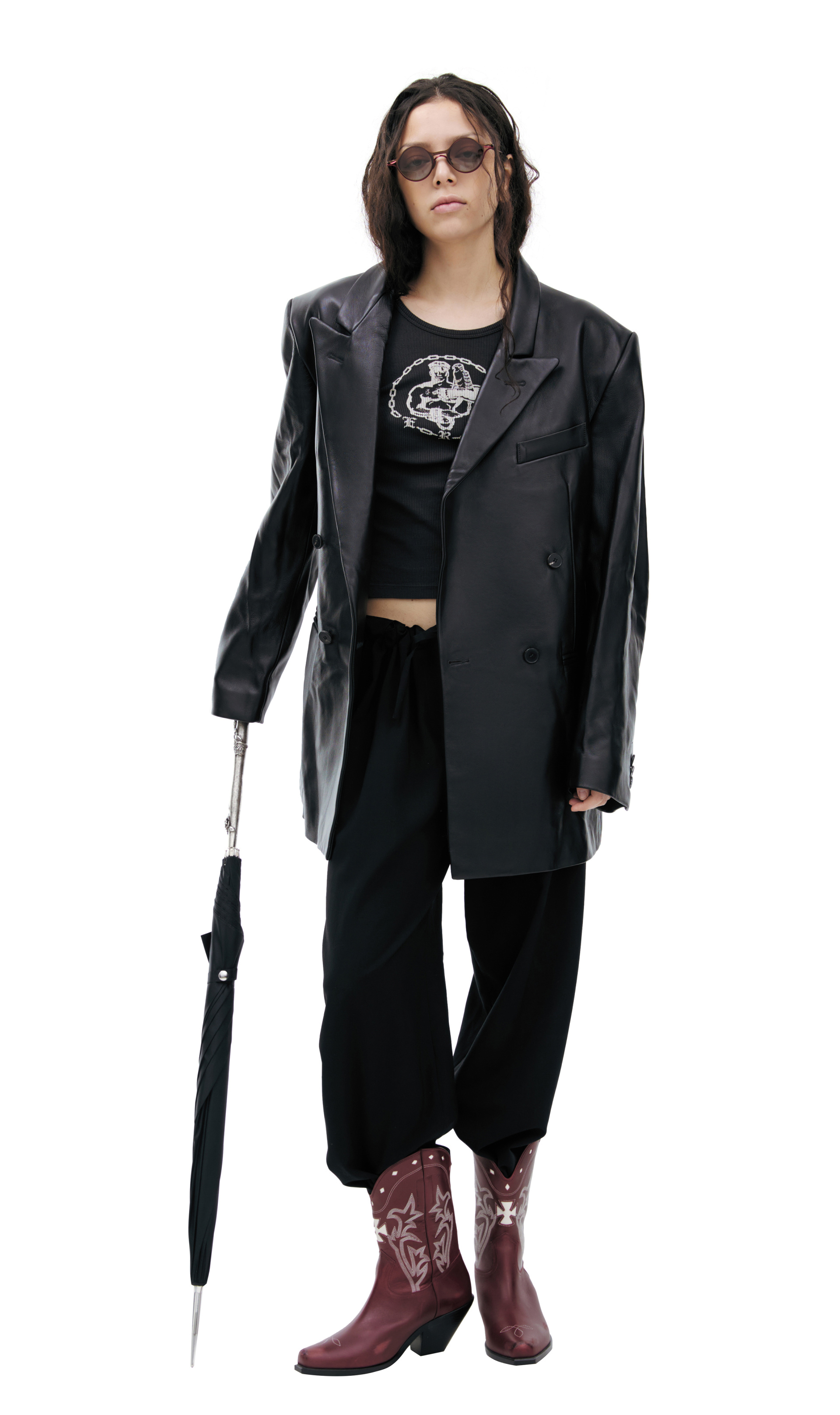 Enfants Riches Déprimés Leather Jacket