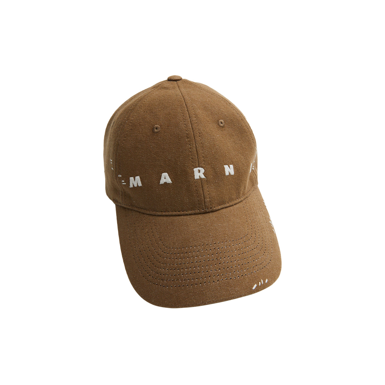 Marni Logo Stitched Baseball Cap