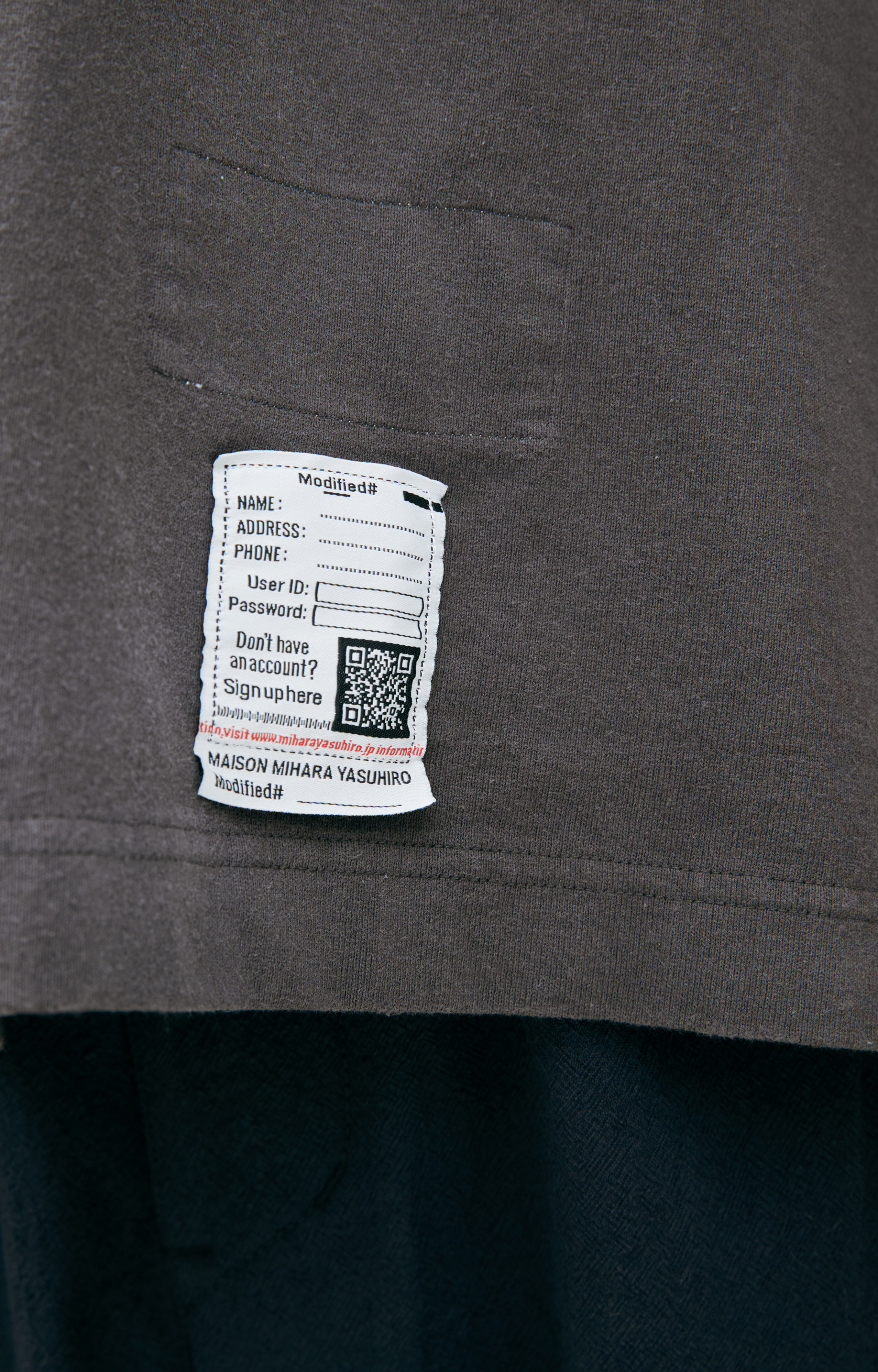 Maison Mihara Yasuhiro Cotton print t-shirt