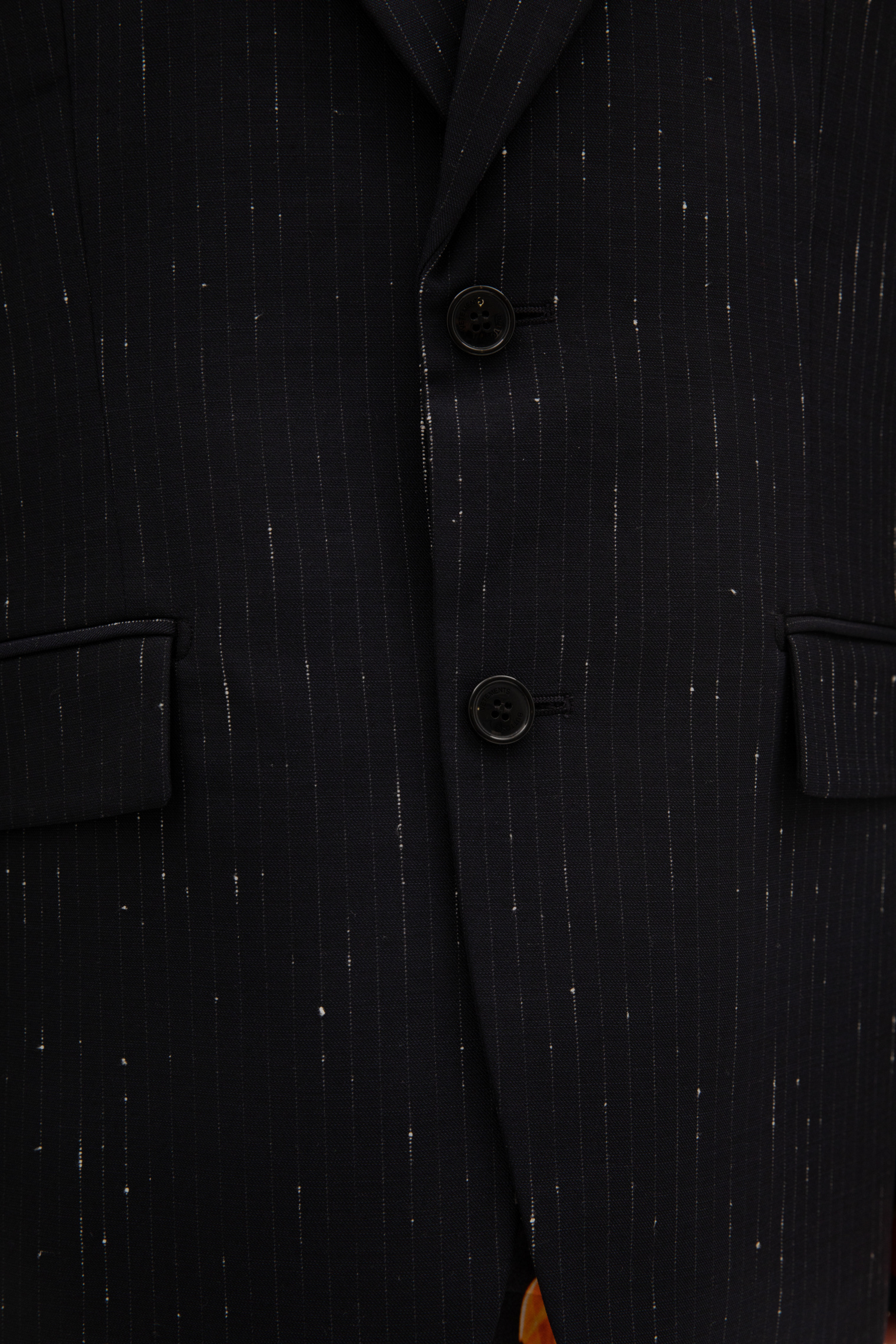 VETEMENTS Black Ribbed blazer