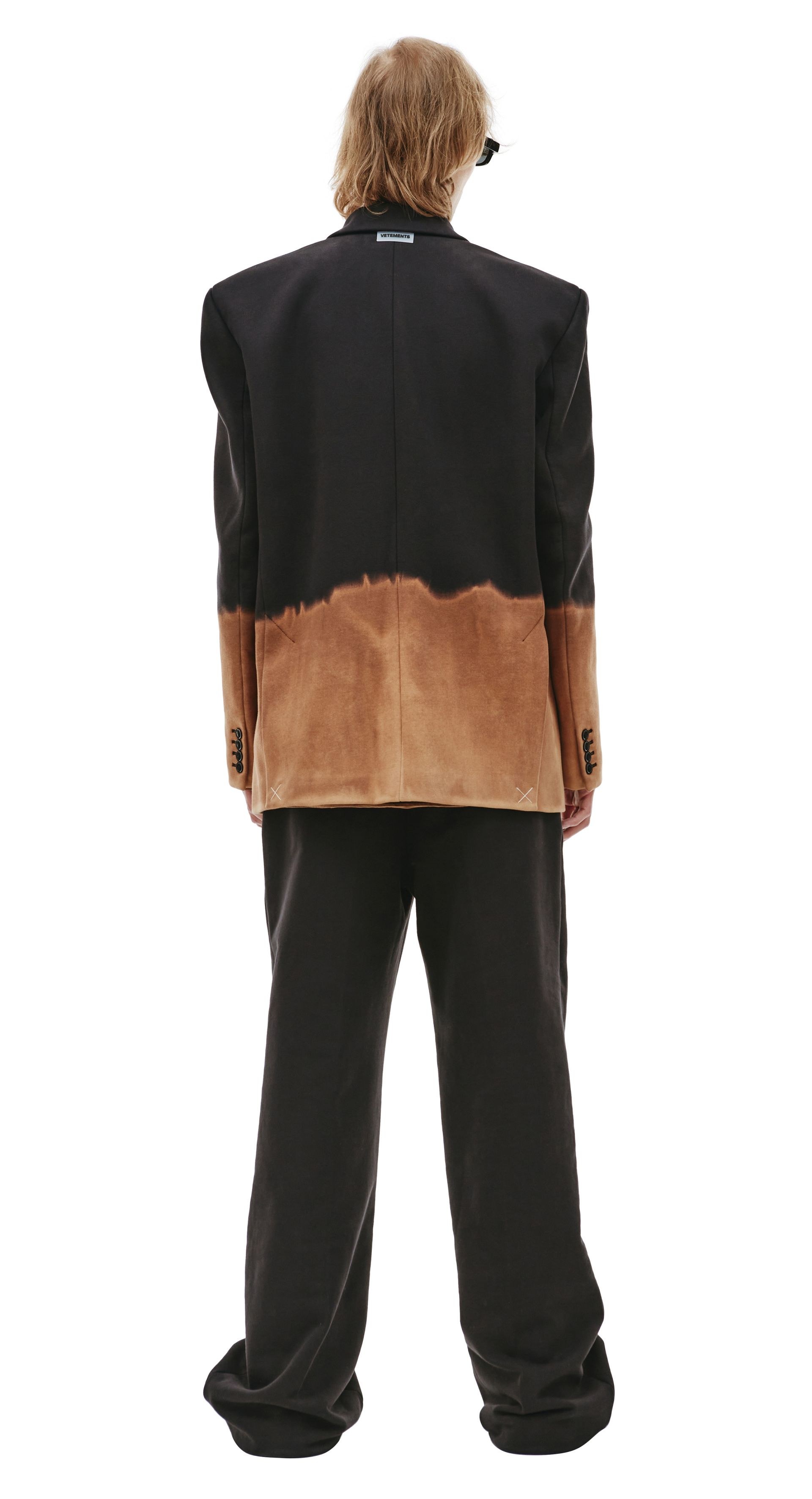 VETEMENTS Bleached oversize blazer