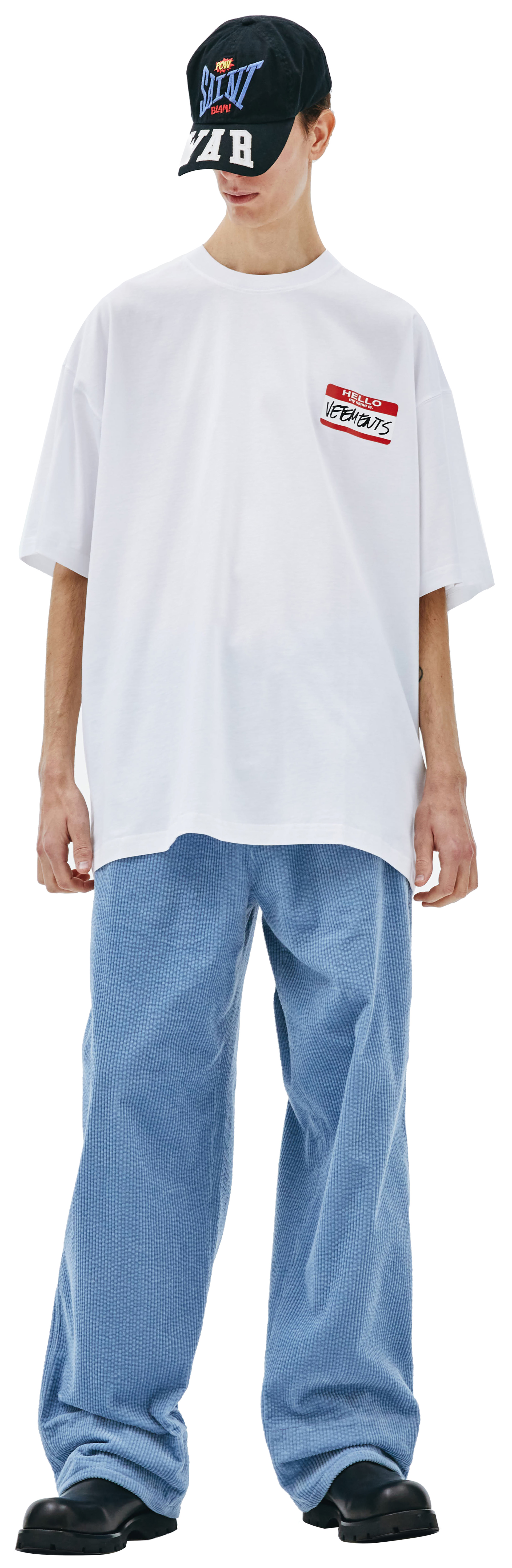 VETEMENTS White printed t-shirt
