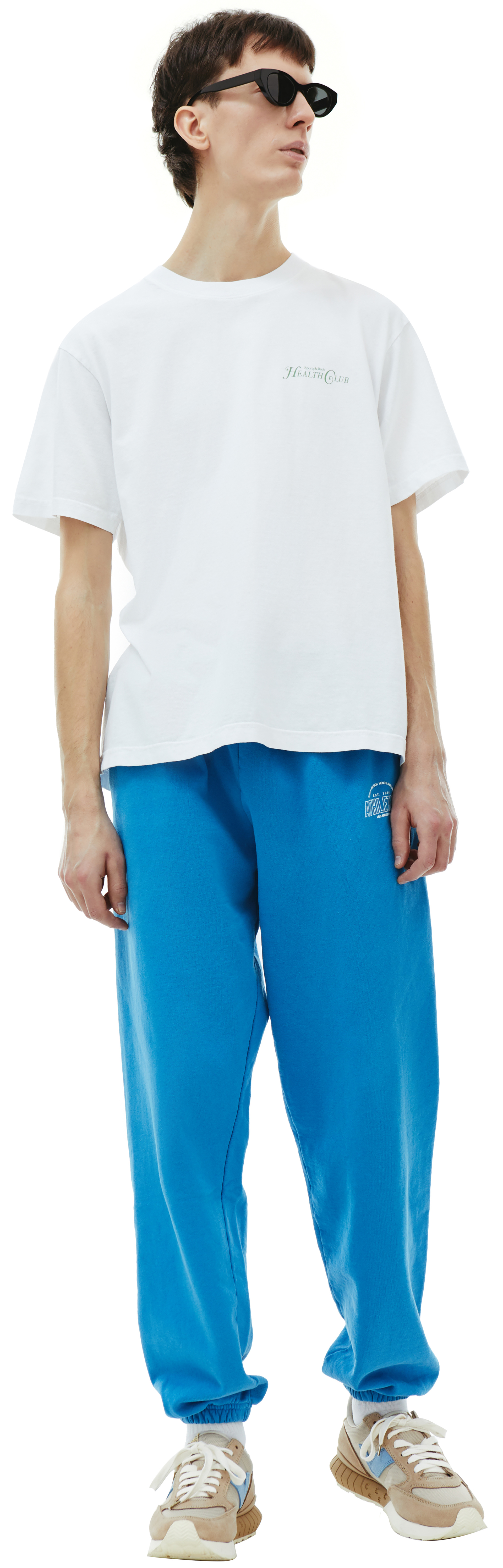 SPORTY & RICH White Rizzoli t-Shirt