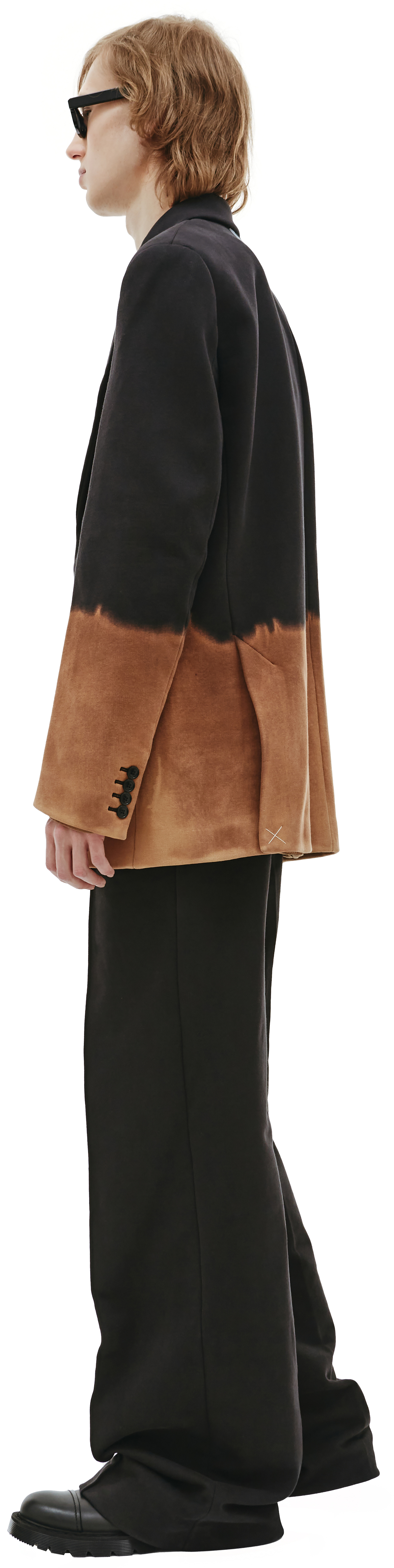 VETEMENTS Bleached oversize blazer