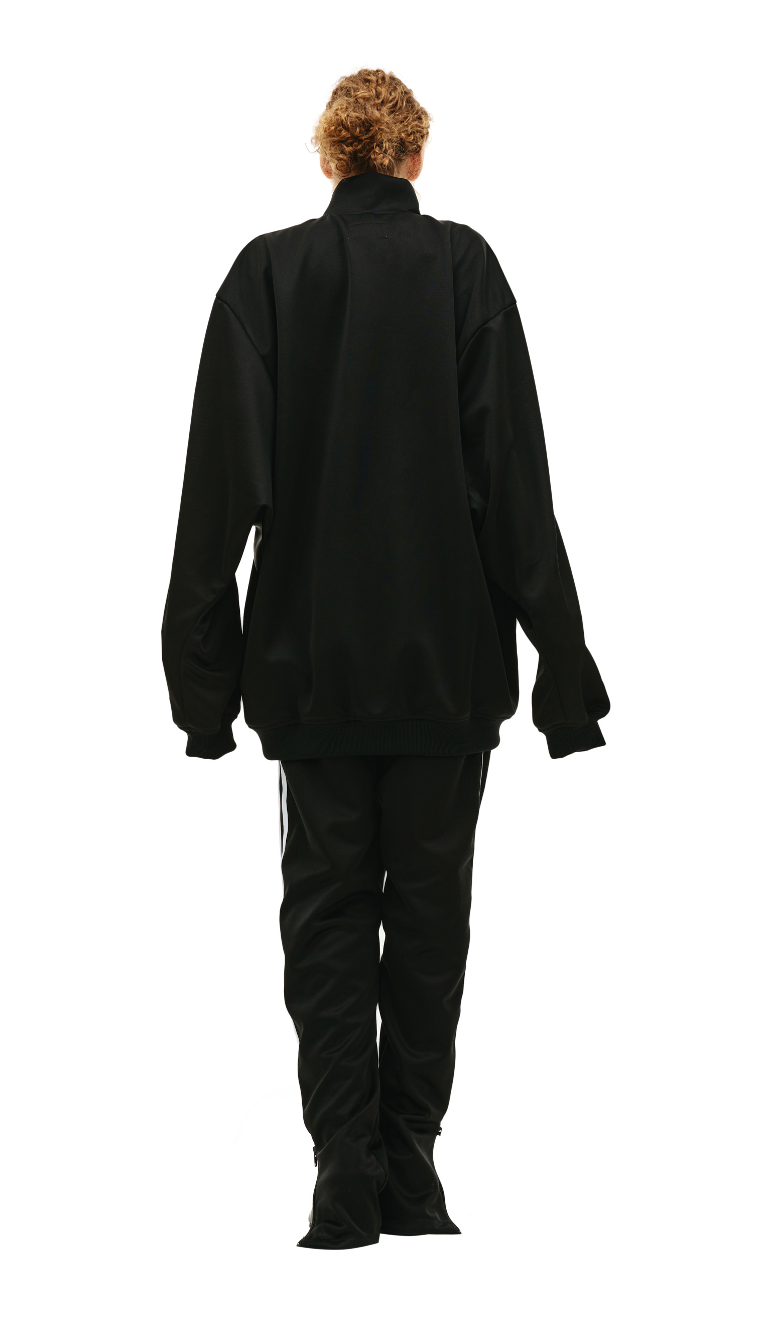 Buy Doublet women black invisible track jacket for $590 online on