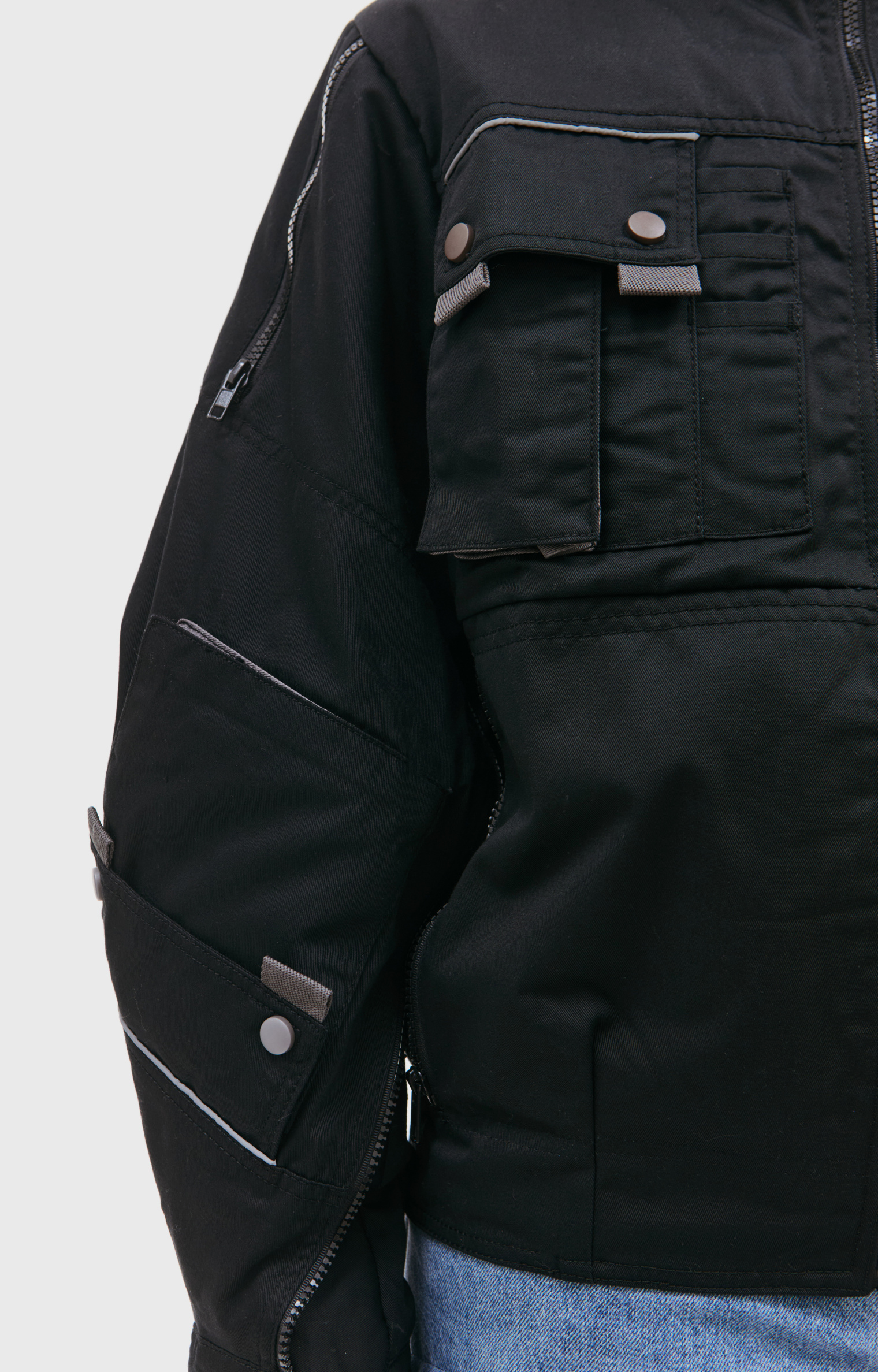 PROTOTYPES Bomber jacket with patch pockets