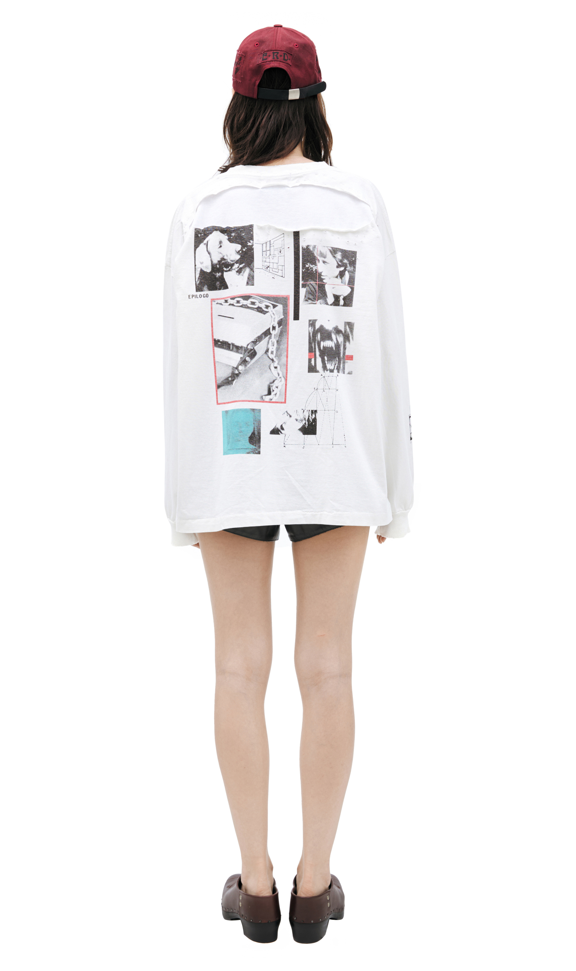 Enfants Riches Déprimés White Printed Longsleeve