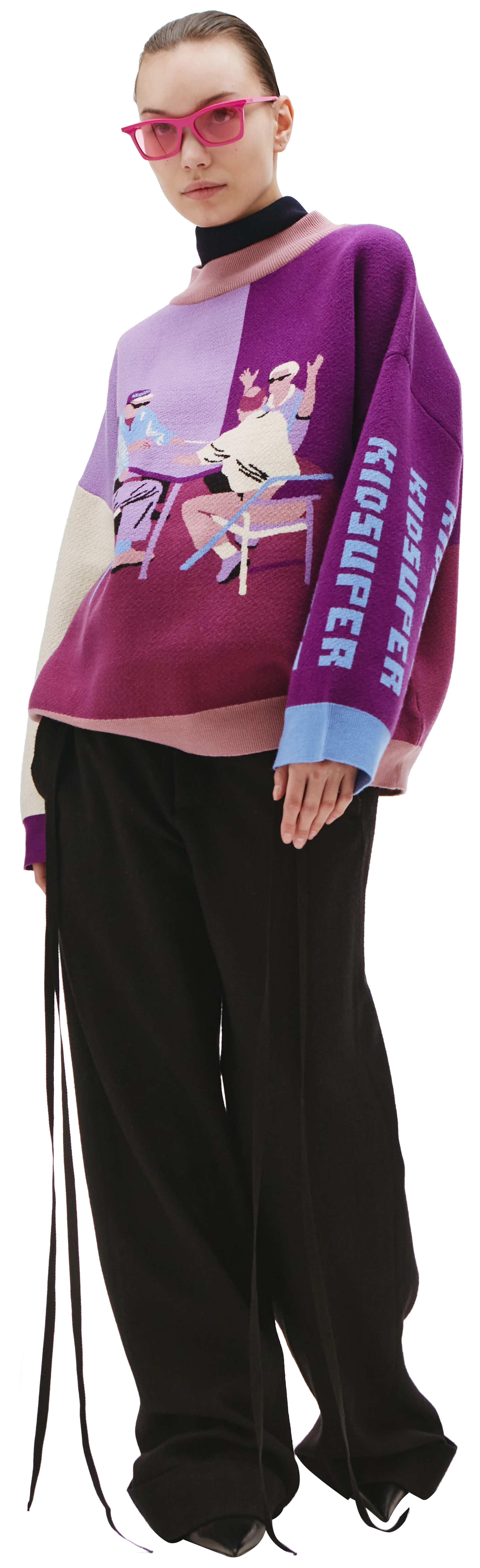 KidSuper Neighborhood Champions Knit Sweater