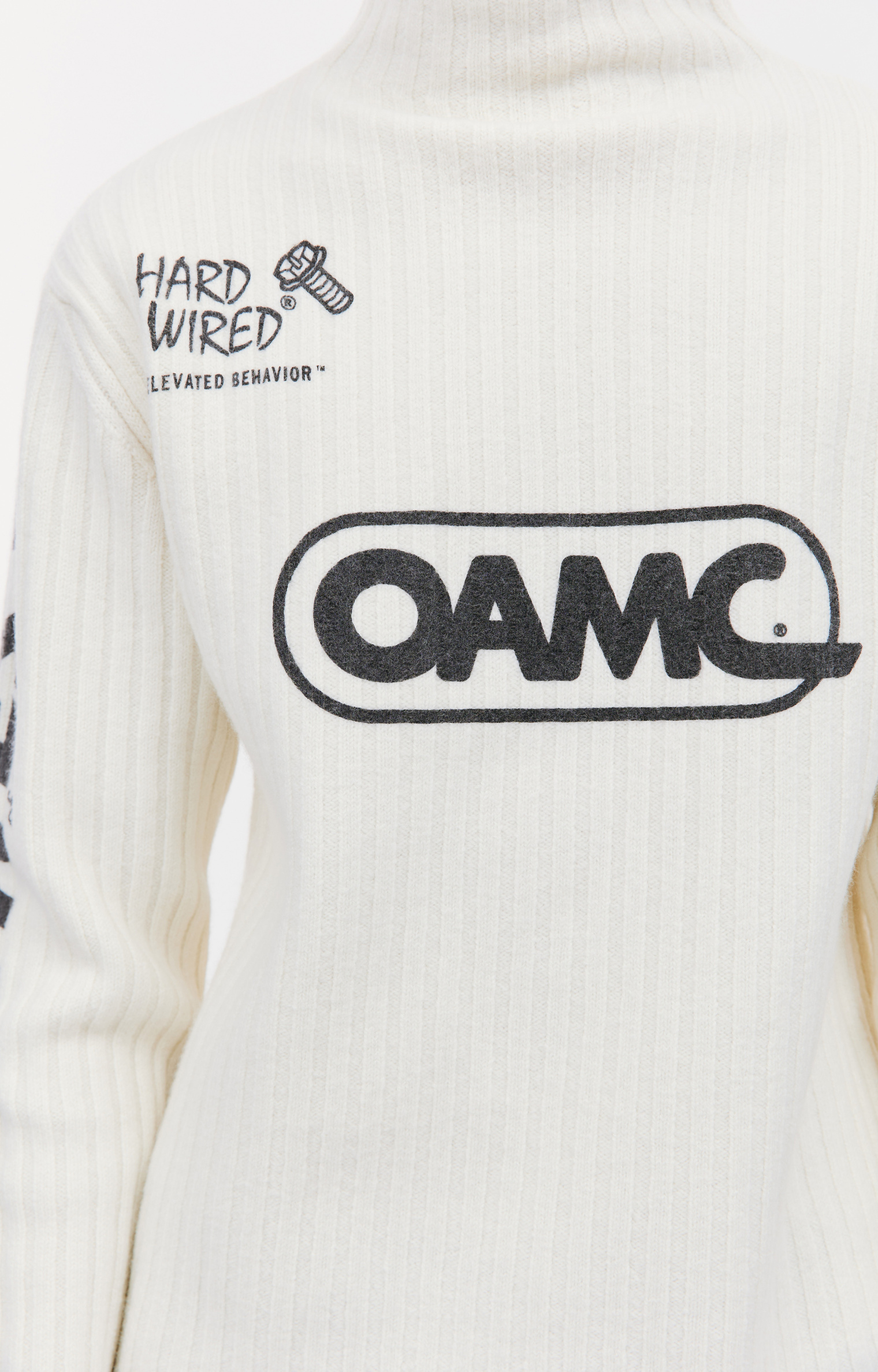 OAMC Wool logo sweater