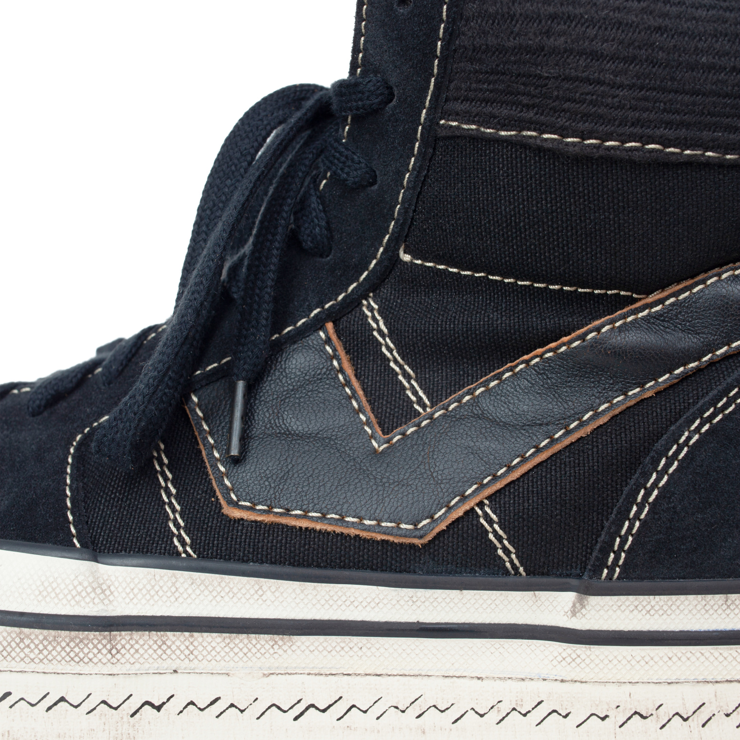 visvim Высокие кеды Zephyr на платформе
