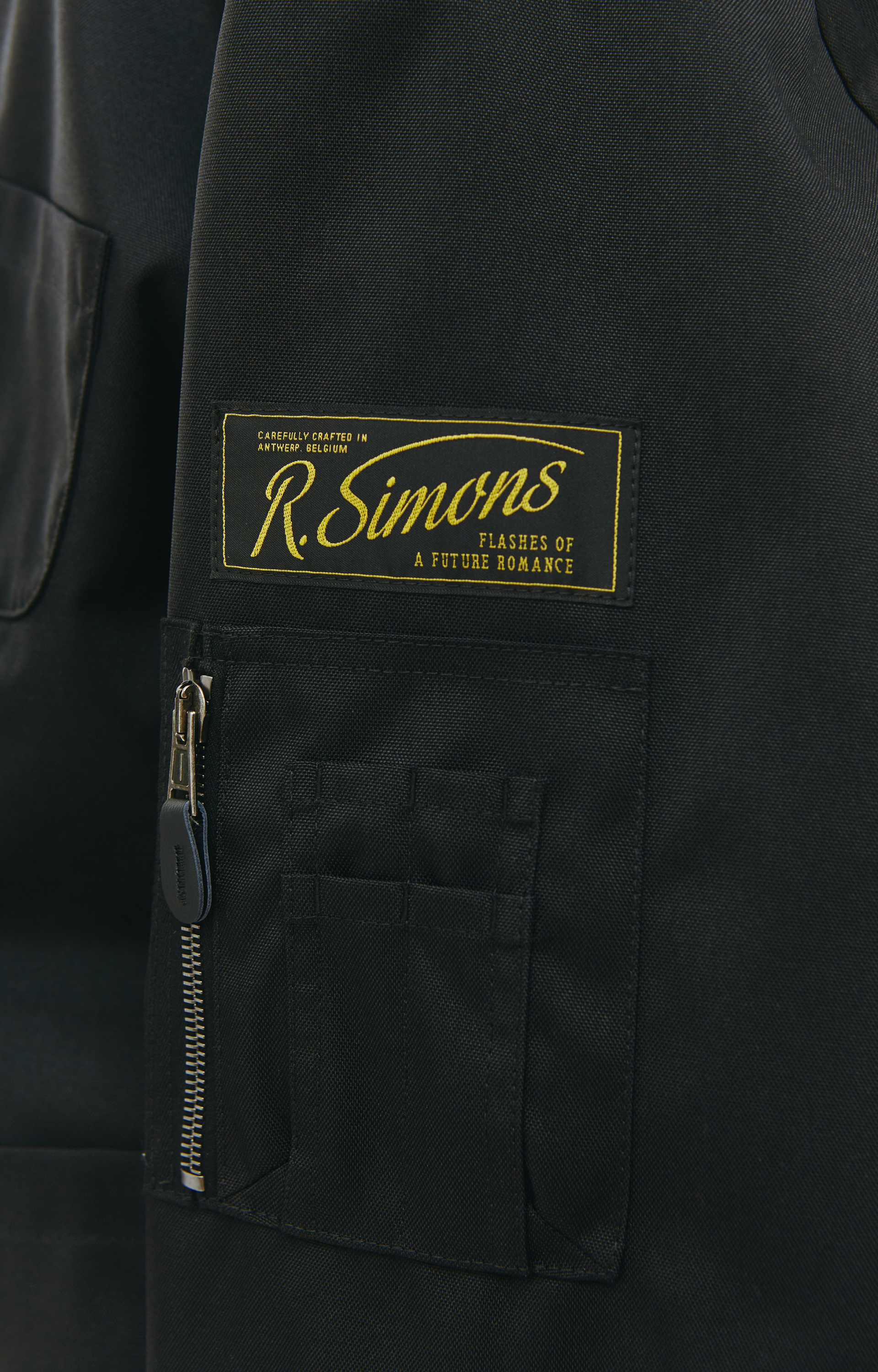 Raf Simons Echodomer Print Bomber Jacket