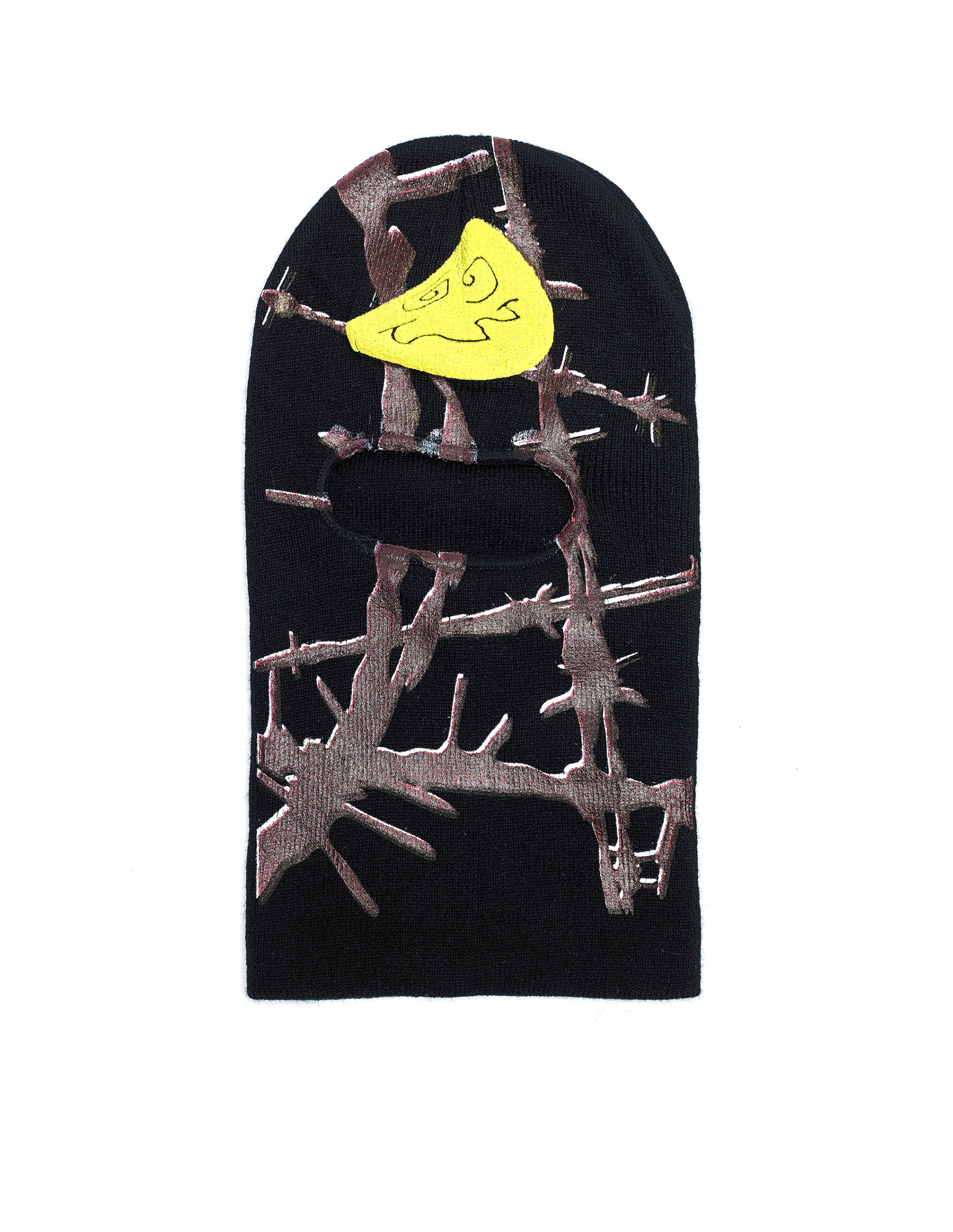 99% IS Burgundy Printed Balaclava