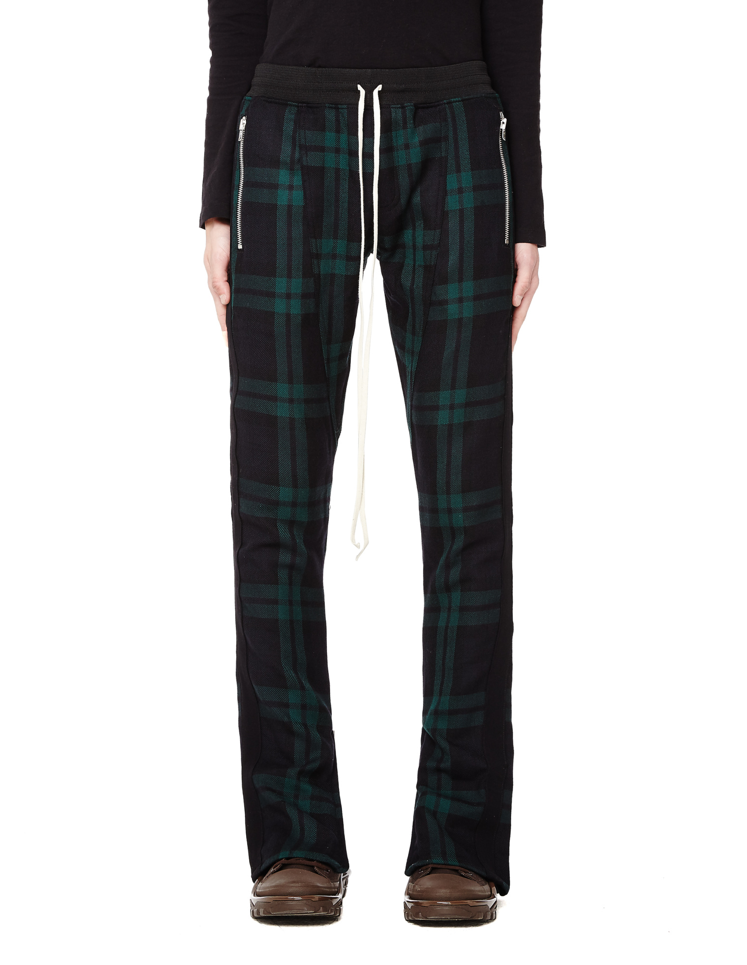 Fear of God Wool Plaid Drawstring Trousers