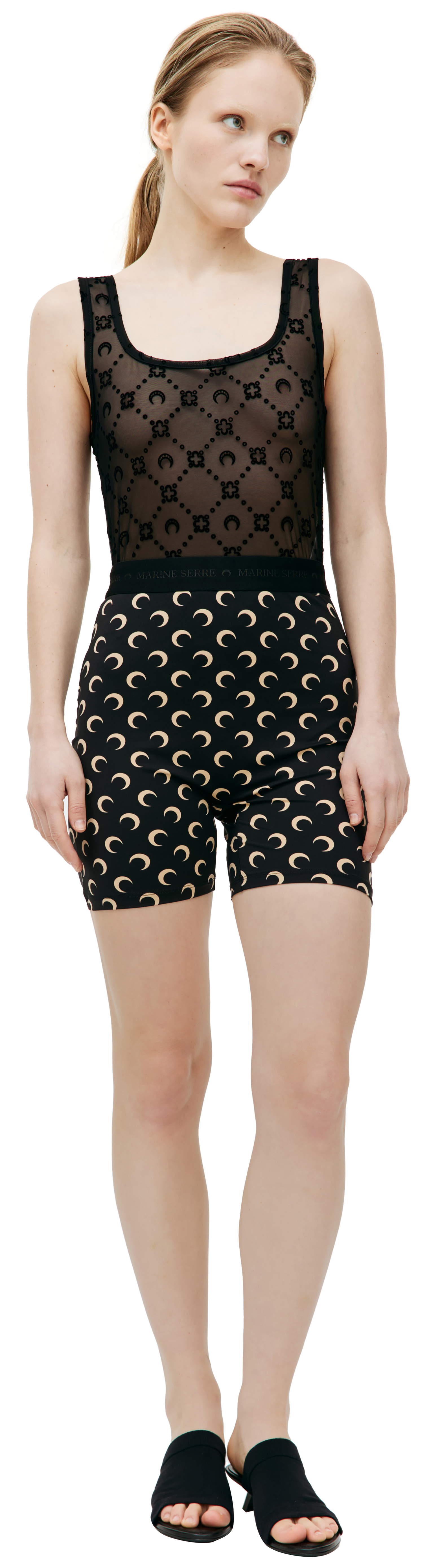 MARINE SERRE All over moon shorts