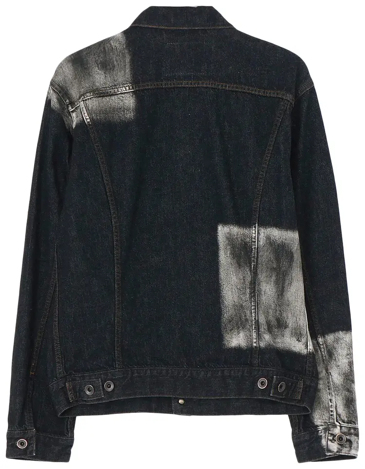 Yohji Yamamoto Printed denim jacket