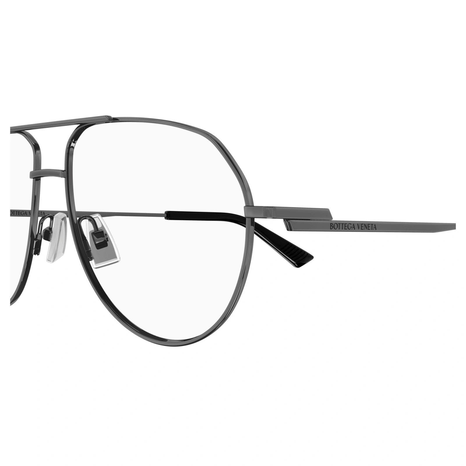 Bottega Veneta Metal Aviator Eyeglasses