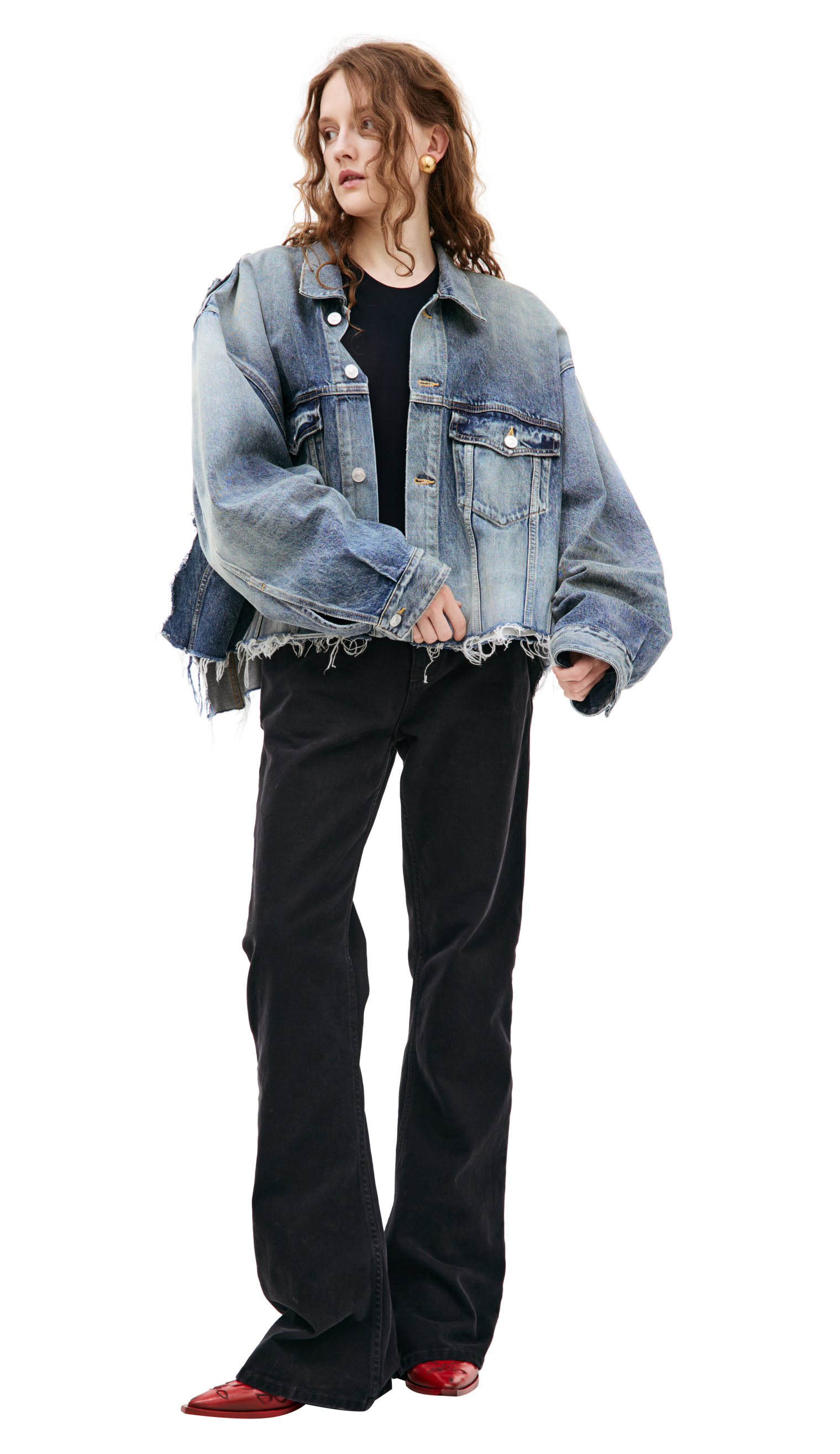 Balenciaga Denim jacket with buttons