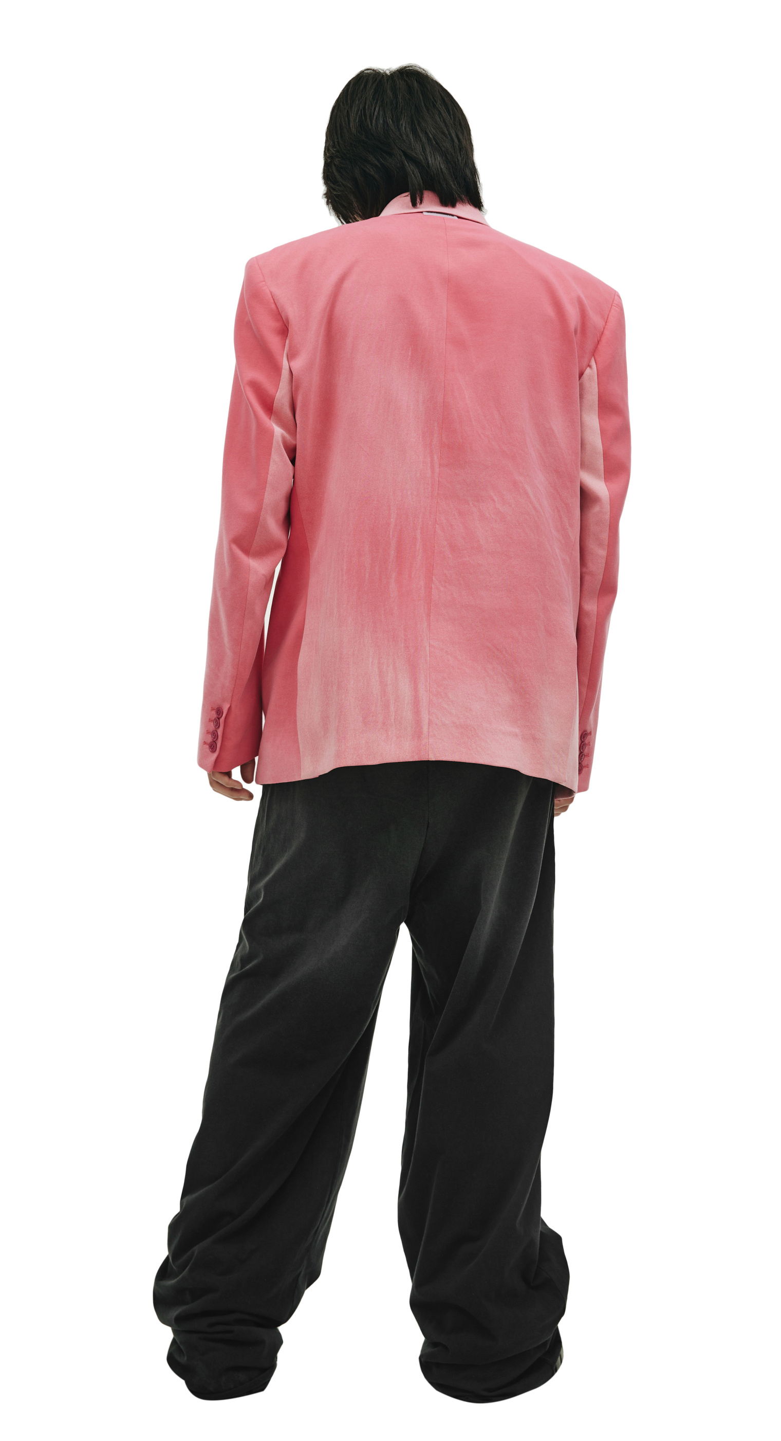 VETEMENTS Pink oversized blazer