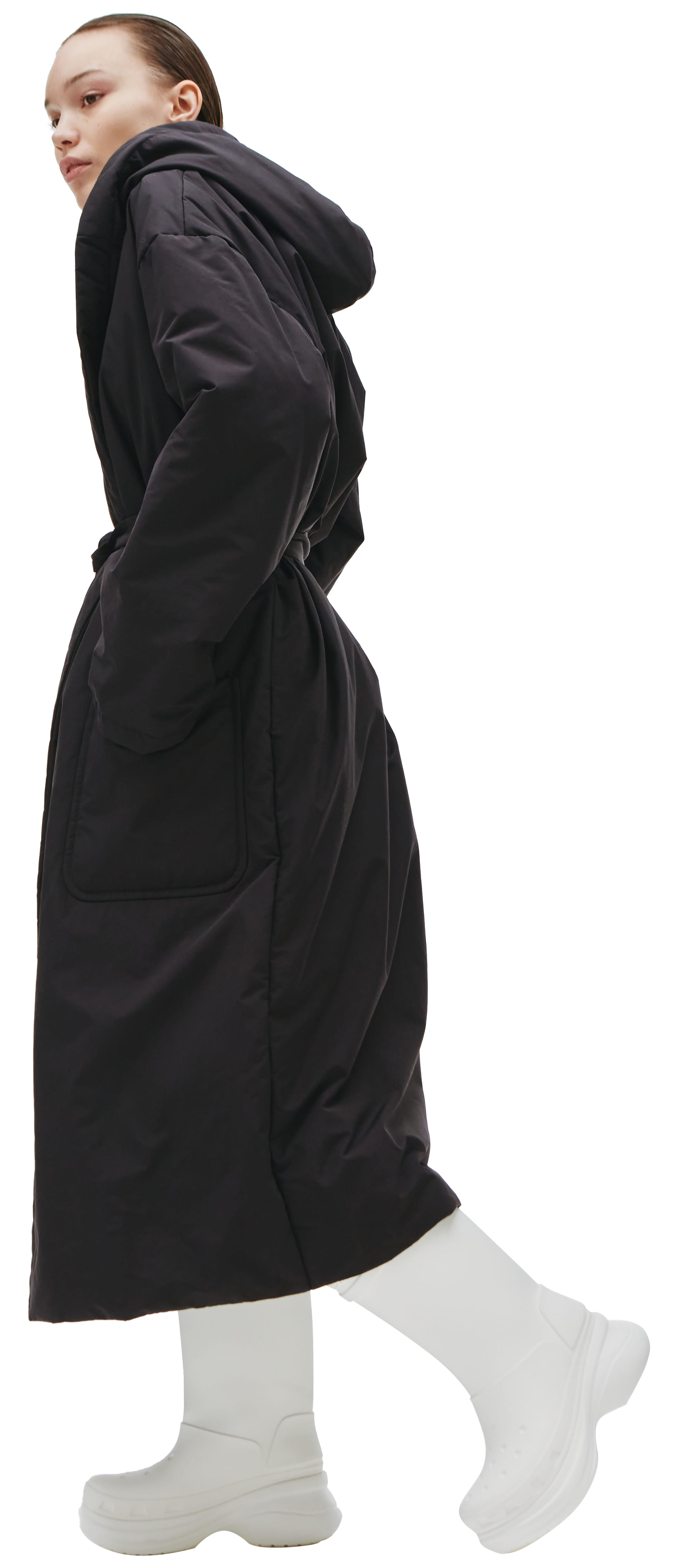 Balenciaga Insulated bathrobe coat