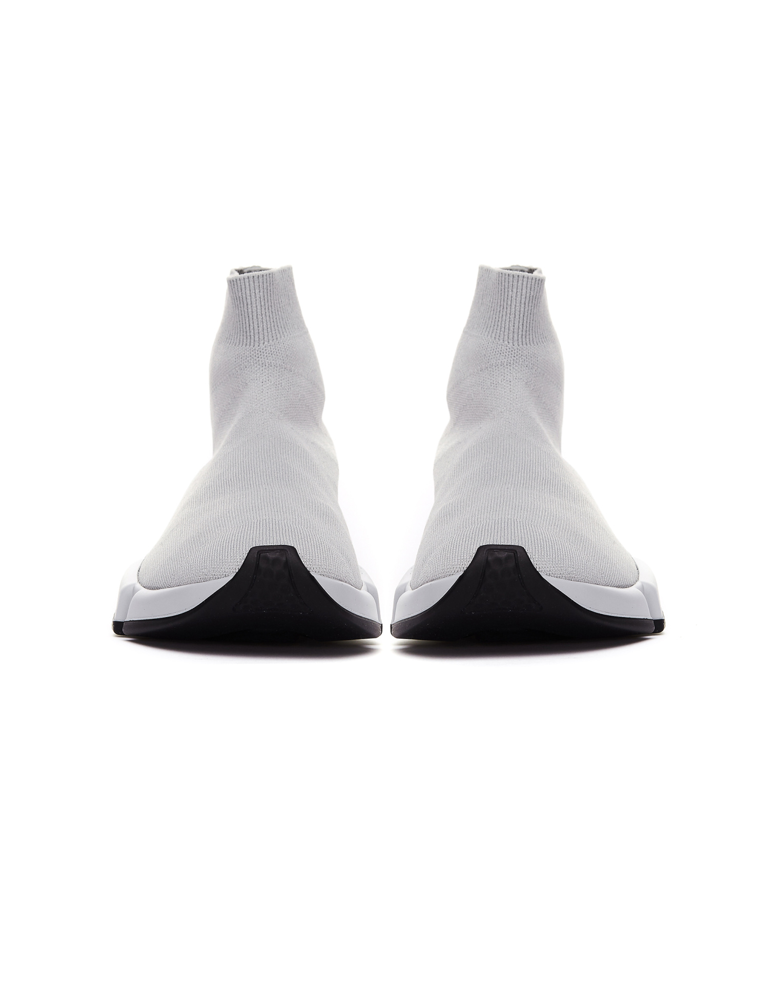 Balenciaga Speed Trainer Grey \'BB\' Sneakers