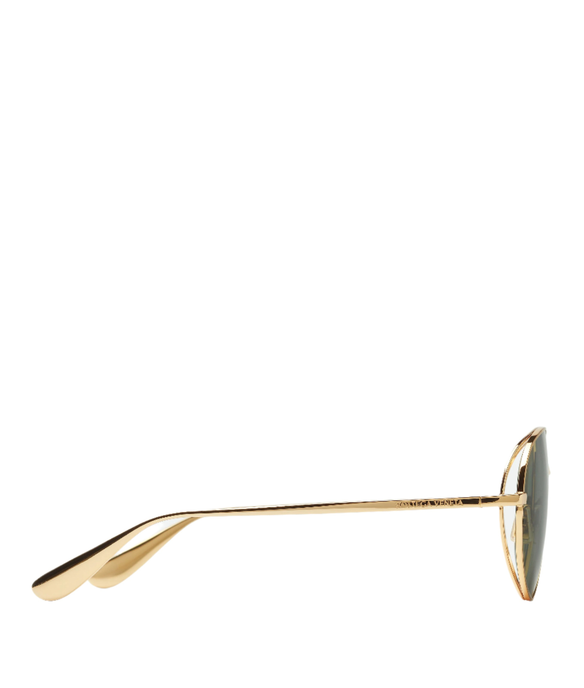 Bottega Veneta Classic Aviator Sunglasses