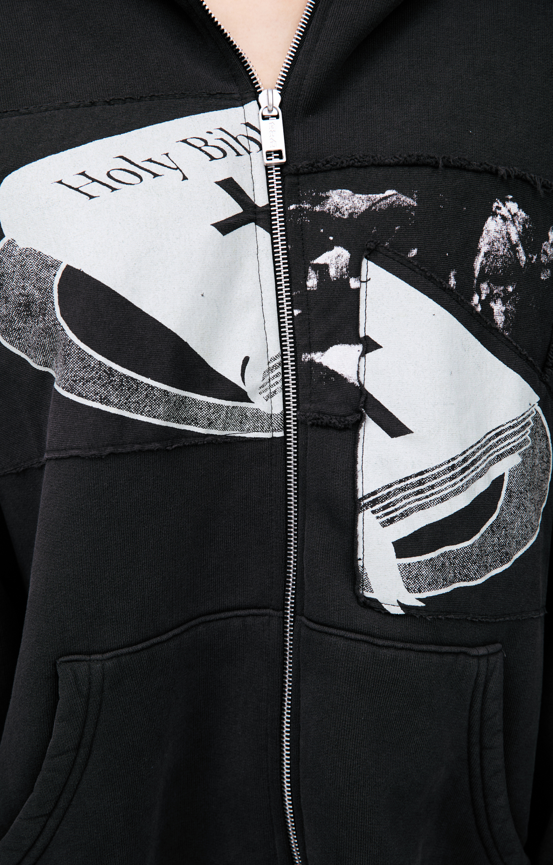 Enfants Riches Déprimés Black zip up hoodie